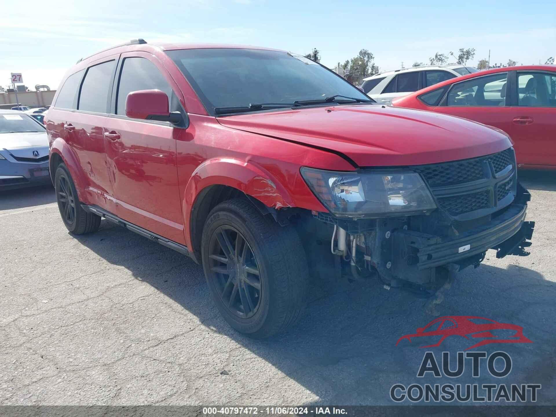 DODGE JOURNEY 2017 - 3C4PDDGGXHT708736