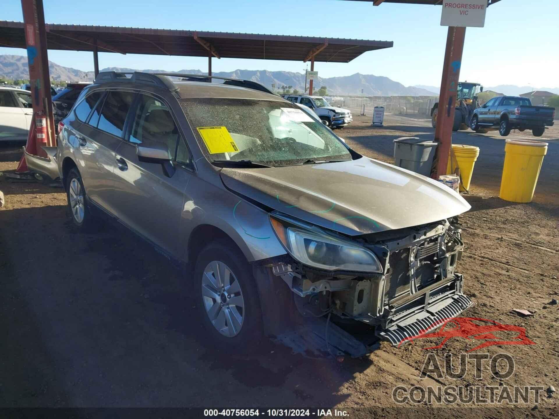 SUBARU OUTBACK 2016 - 4S4BSACC8G3255160