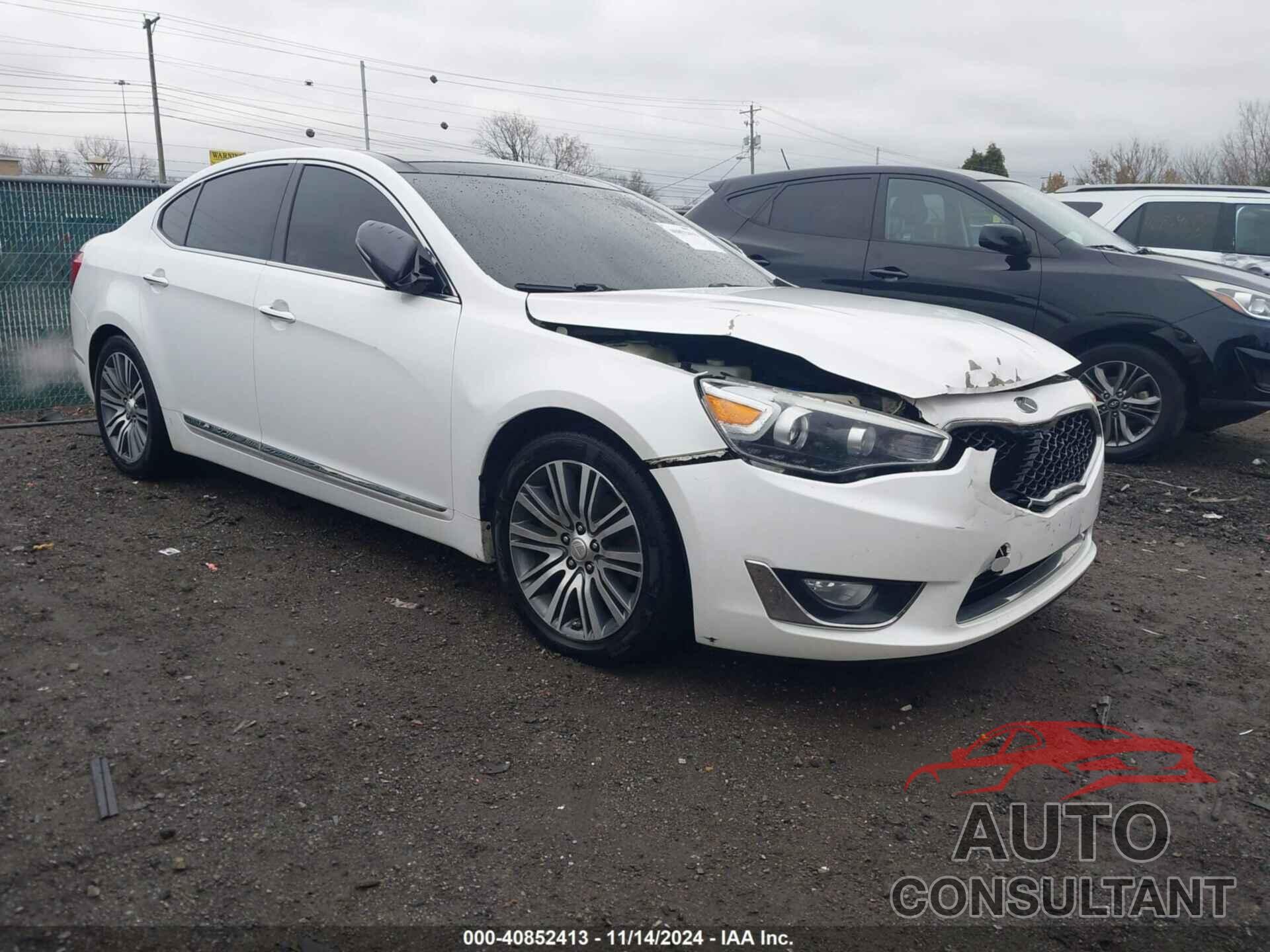 KIA CADENZA 2014 - KNALN4D70E5129313