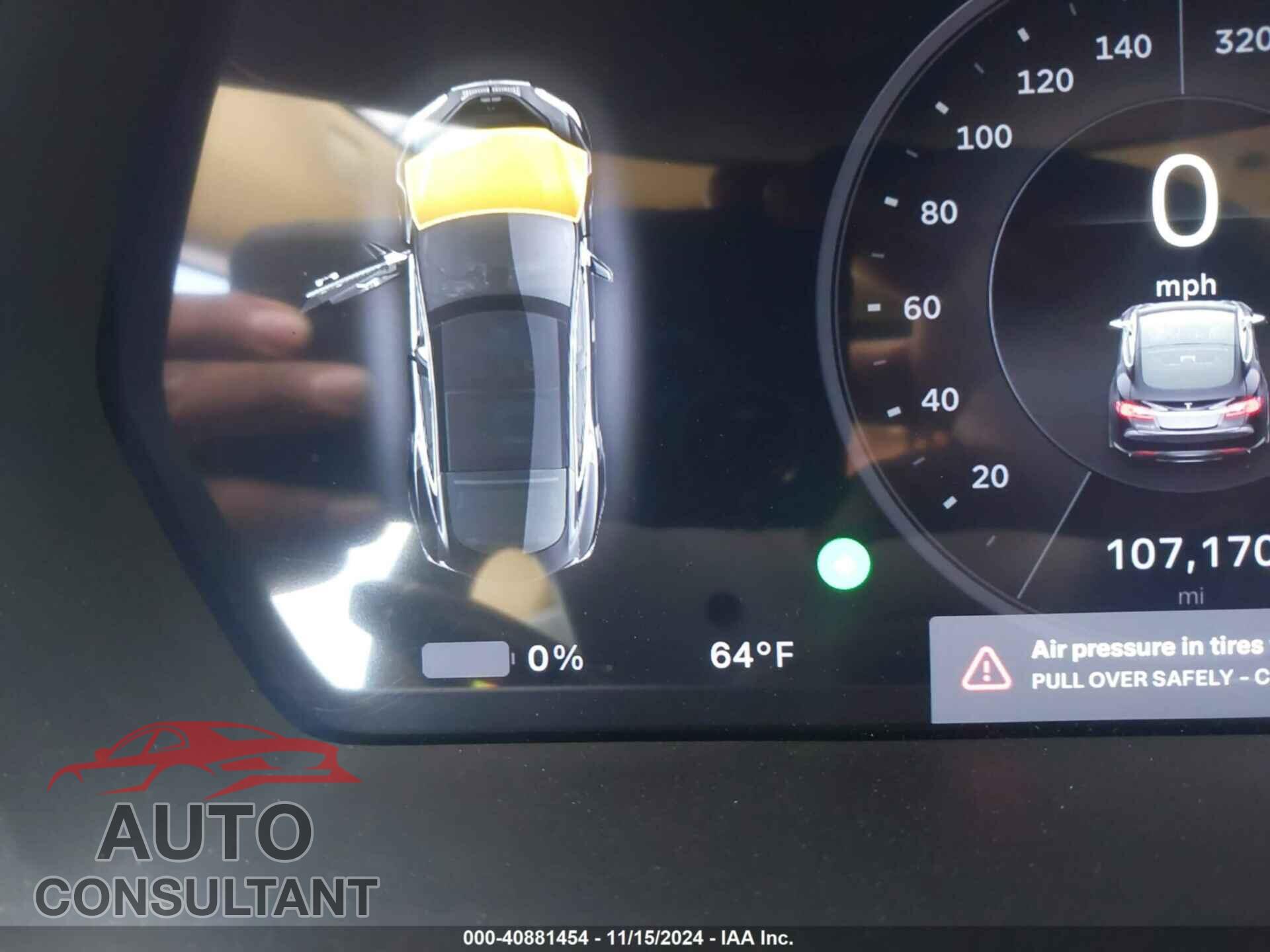 TESLA MODEL S 2013 - 5YJSA1DN3DFP10695