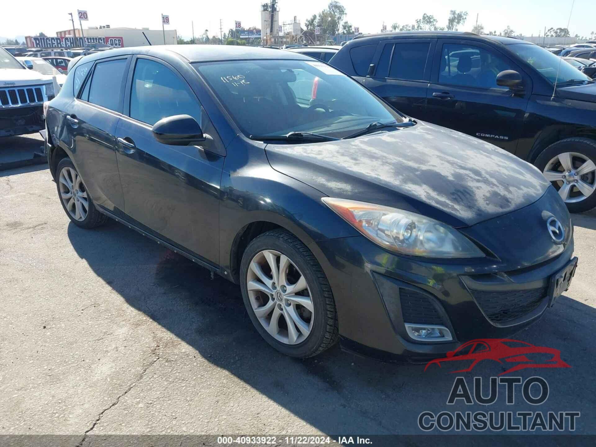 MAZDA MAZDA3 2011 - JM1BL1K67B1406037