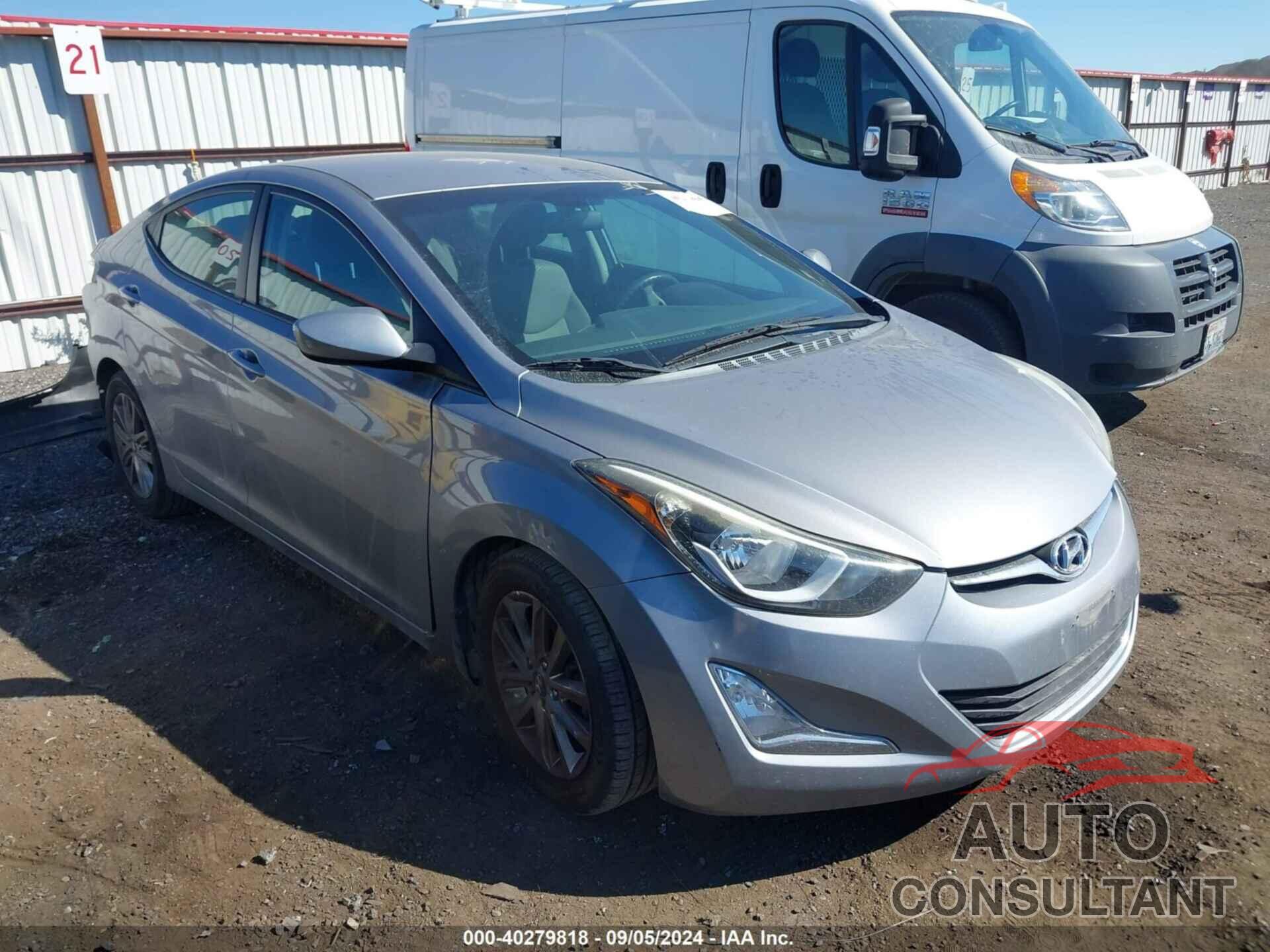 HYUNDAI ELANTRA 2016 - 5NPDH4AE7GH683906