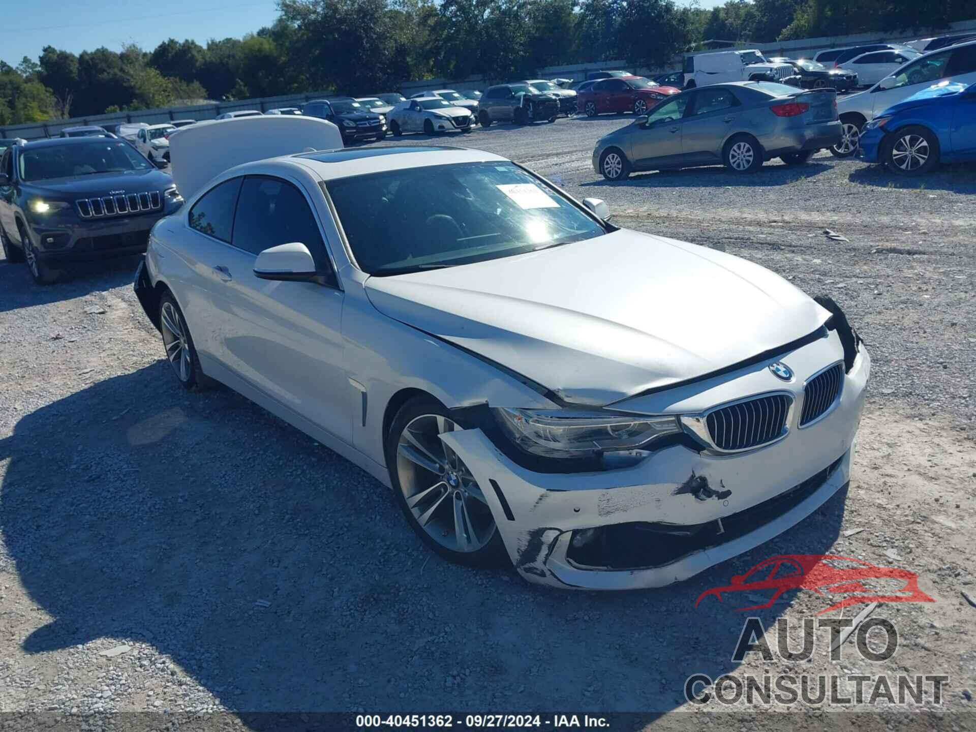 BMW 428I 2016 - WBA3N7C59GK228105