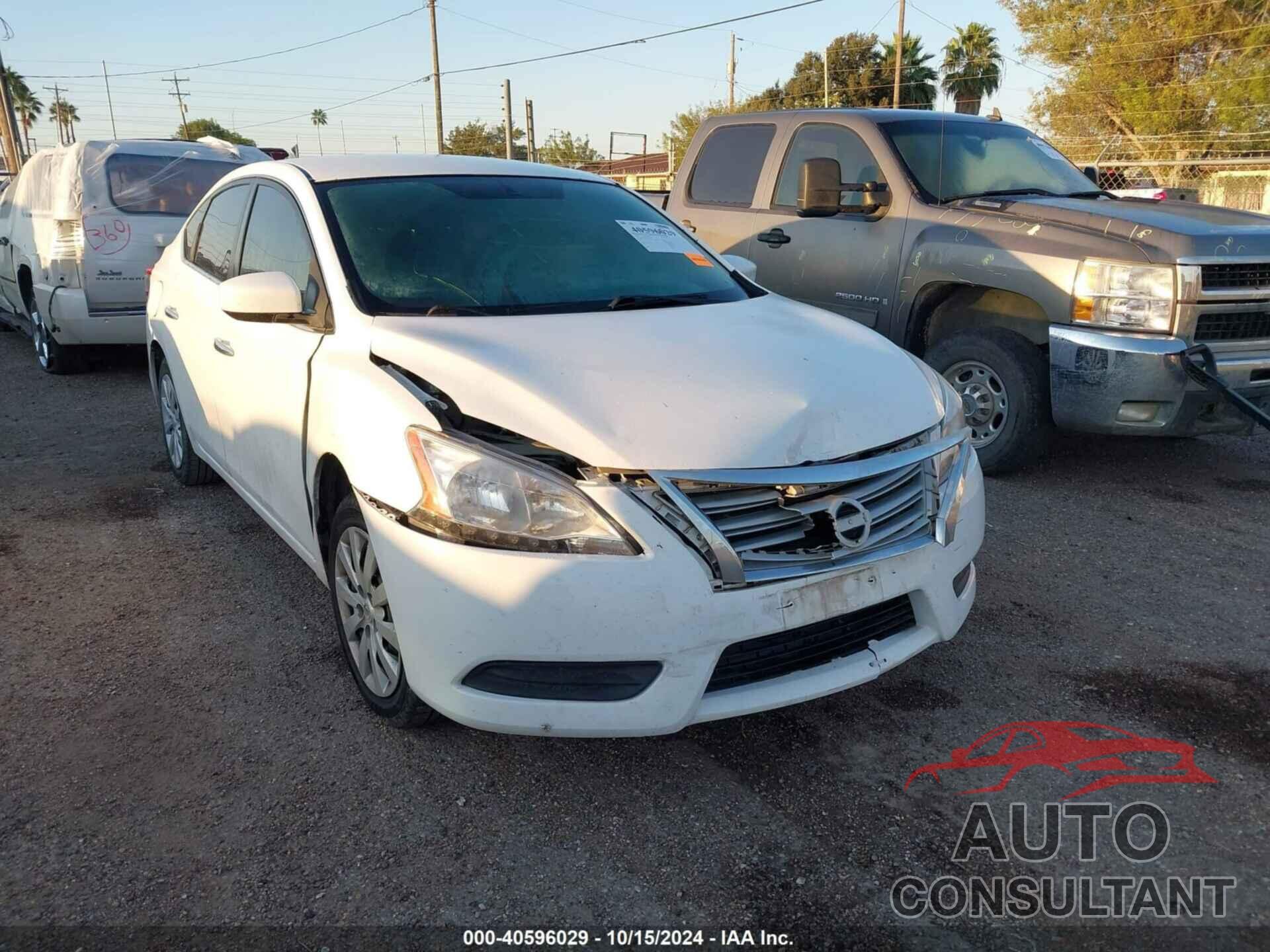 NISSAN SENTRA 2015 - 3N1AB7AP1FY264784