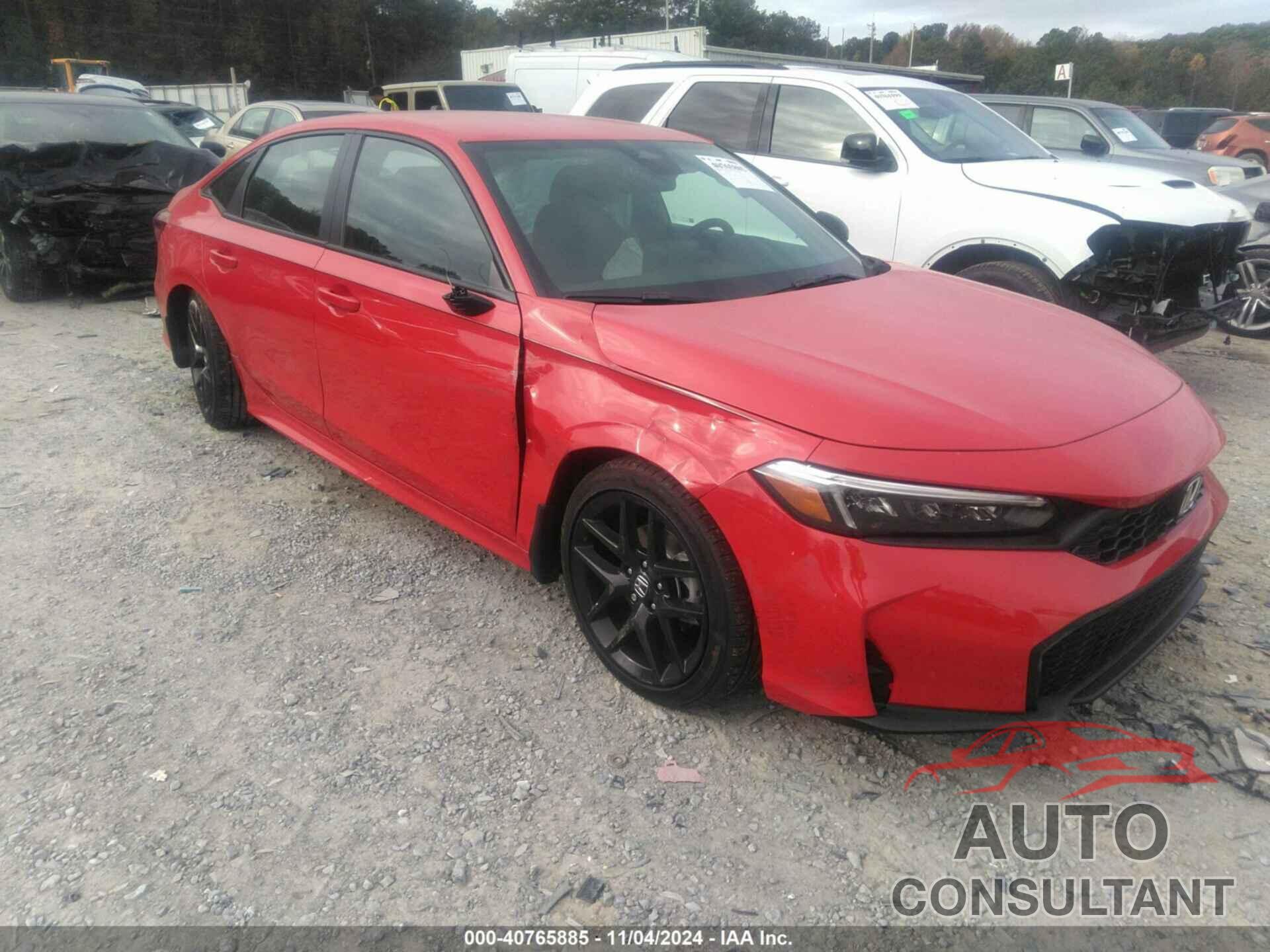 HONDA CIVIC 2025 - 2HGFE2F58SH531117