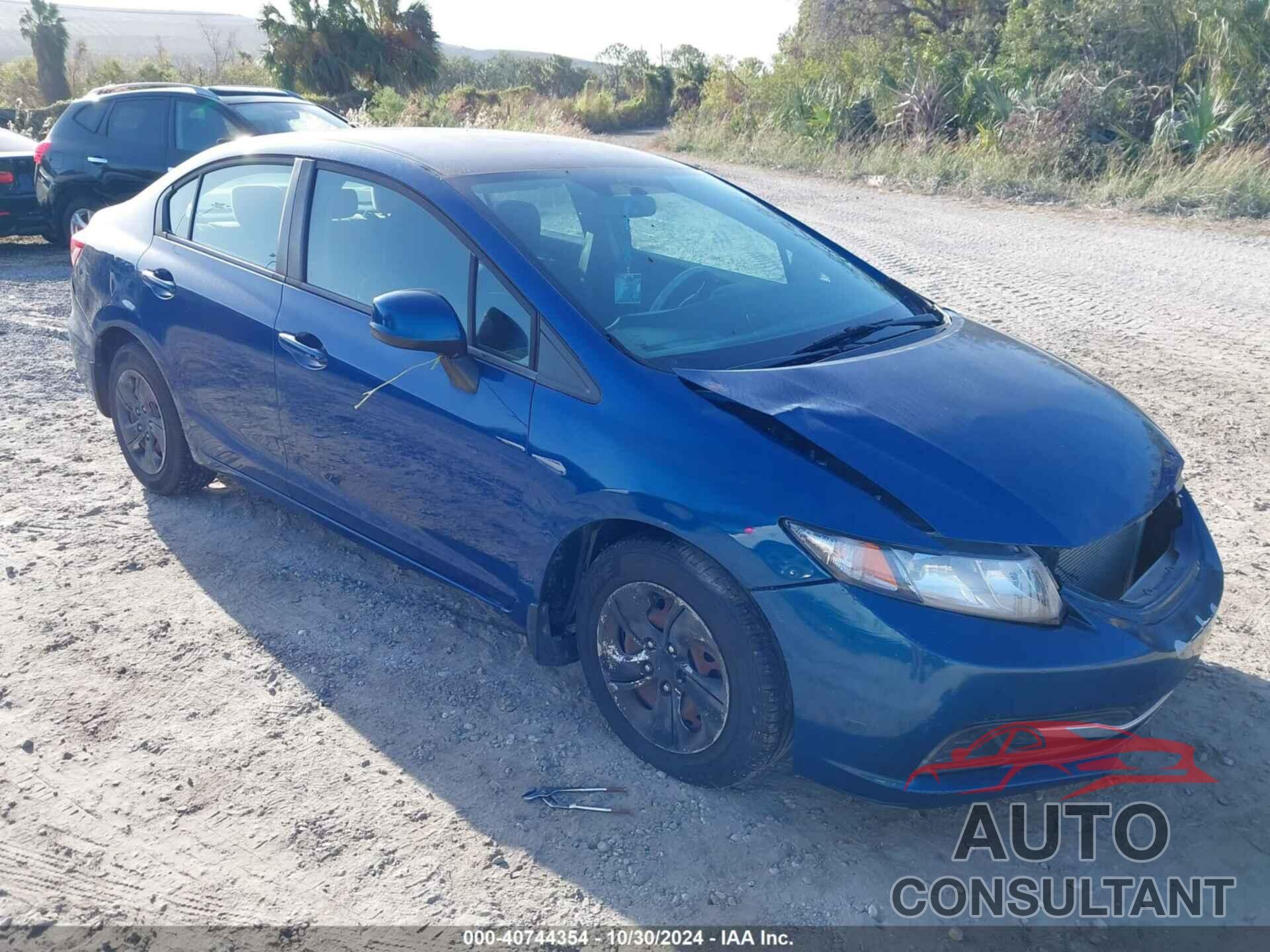 HONDA CIVIC 2013 - 19XFB2F52DE088310