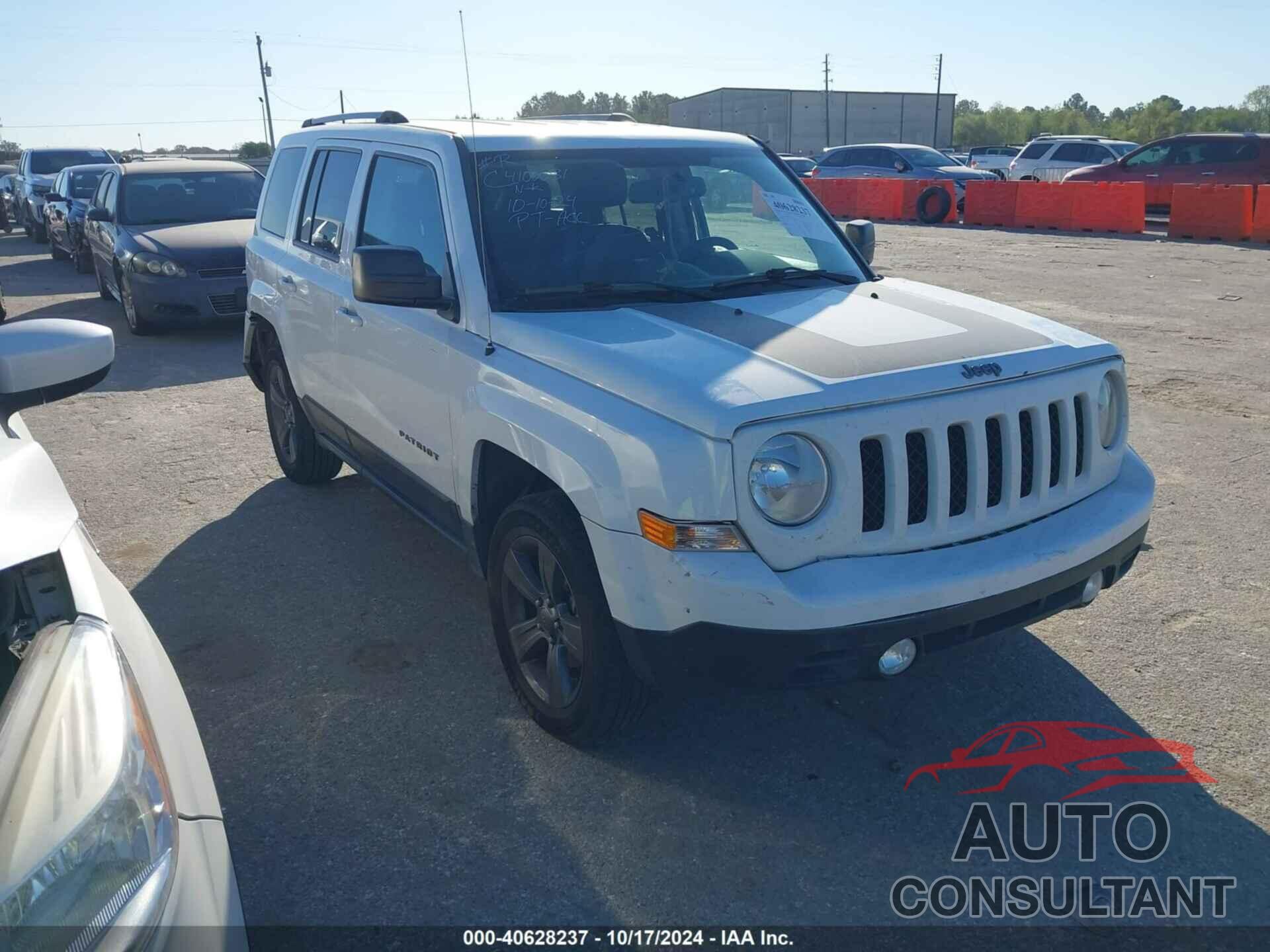 JEEP PATRIOT 2017 - 1C4NJPBA4HD213345