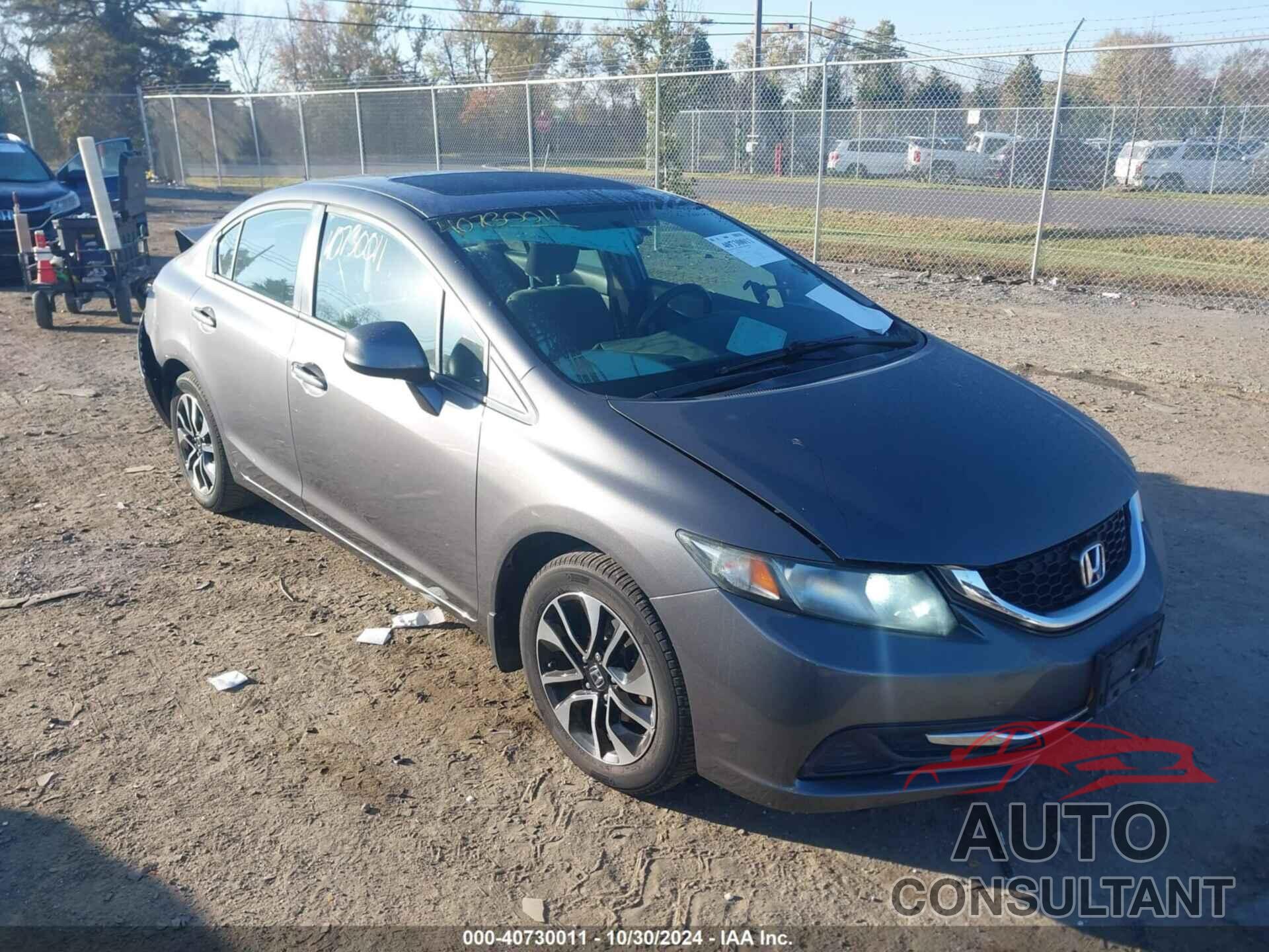 HONDA CIVIC 2013 - 19XFB2F80DE068518