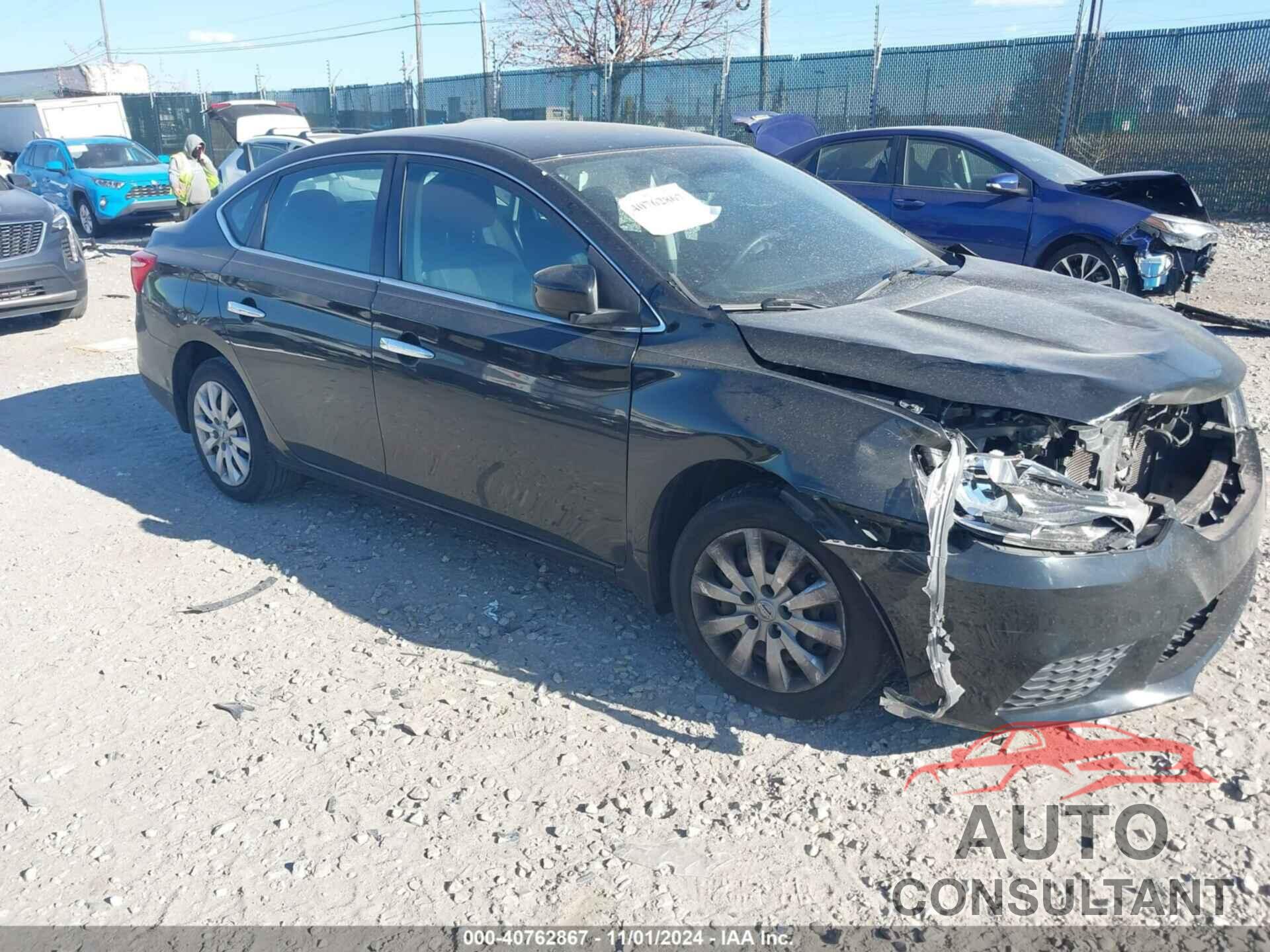 NISSAN SENTRA 2017 - 3N1AB7APXHY221287