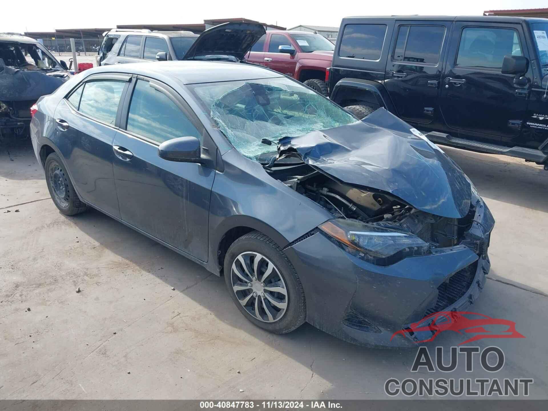 TOYOTA COROLLA 2018 - 2T1BURHE0JC096933