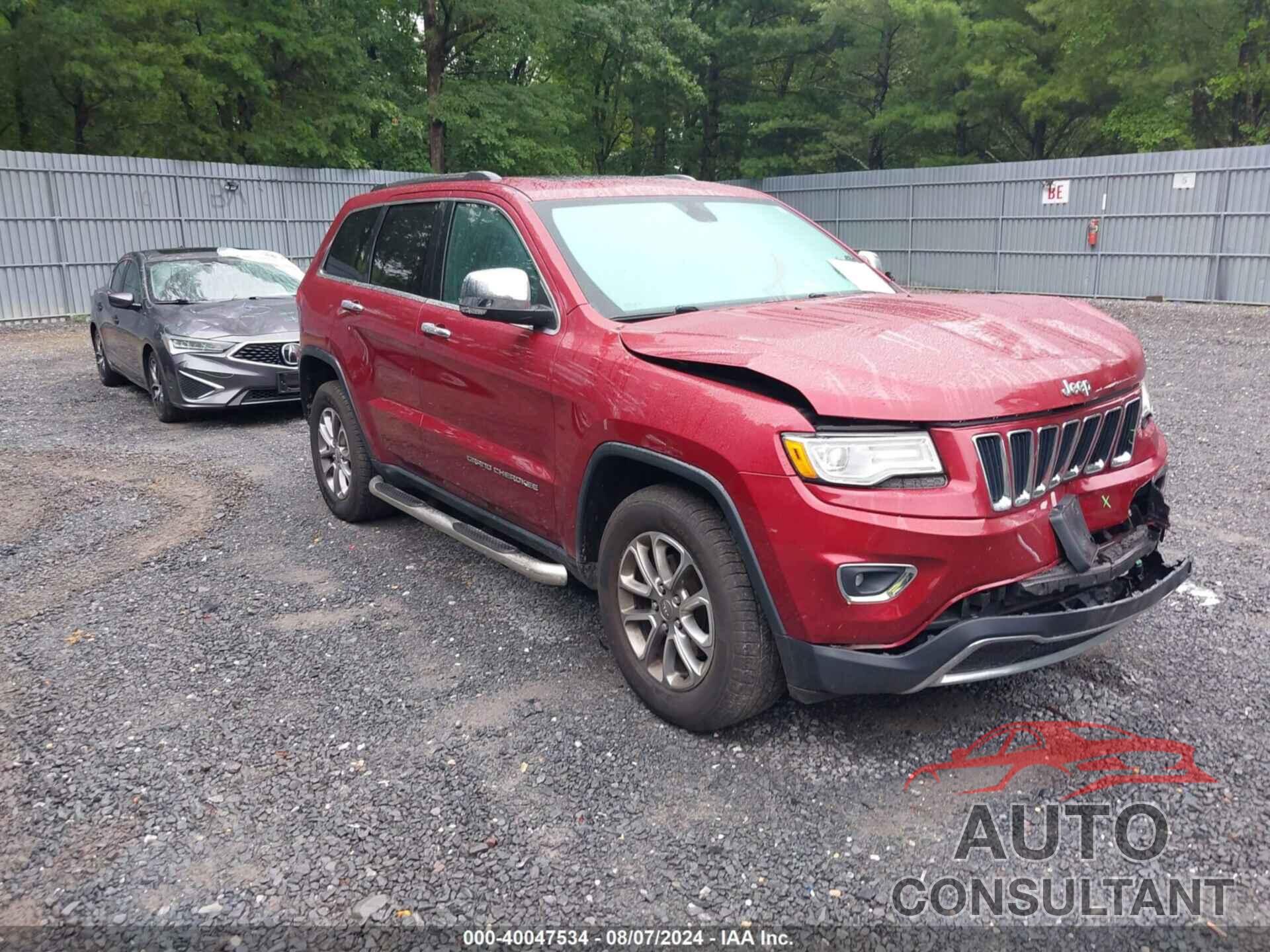JEEP GRAND CHEROKEE 2015 - 1C4RJFBG3FC661501