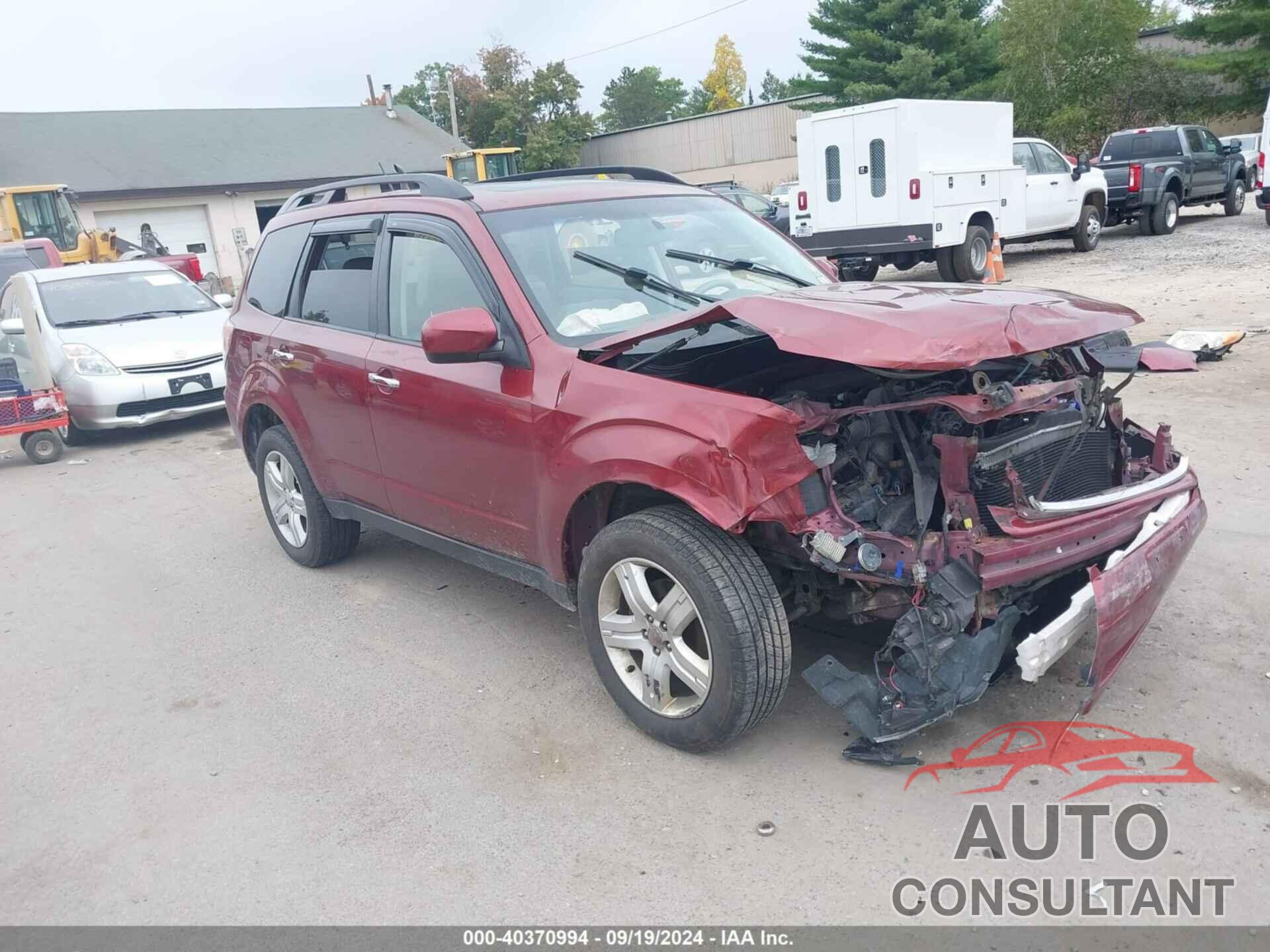 SUBARU FORESTER 2010 - JF2SH6DC9AH725674