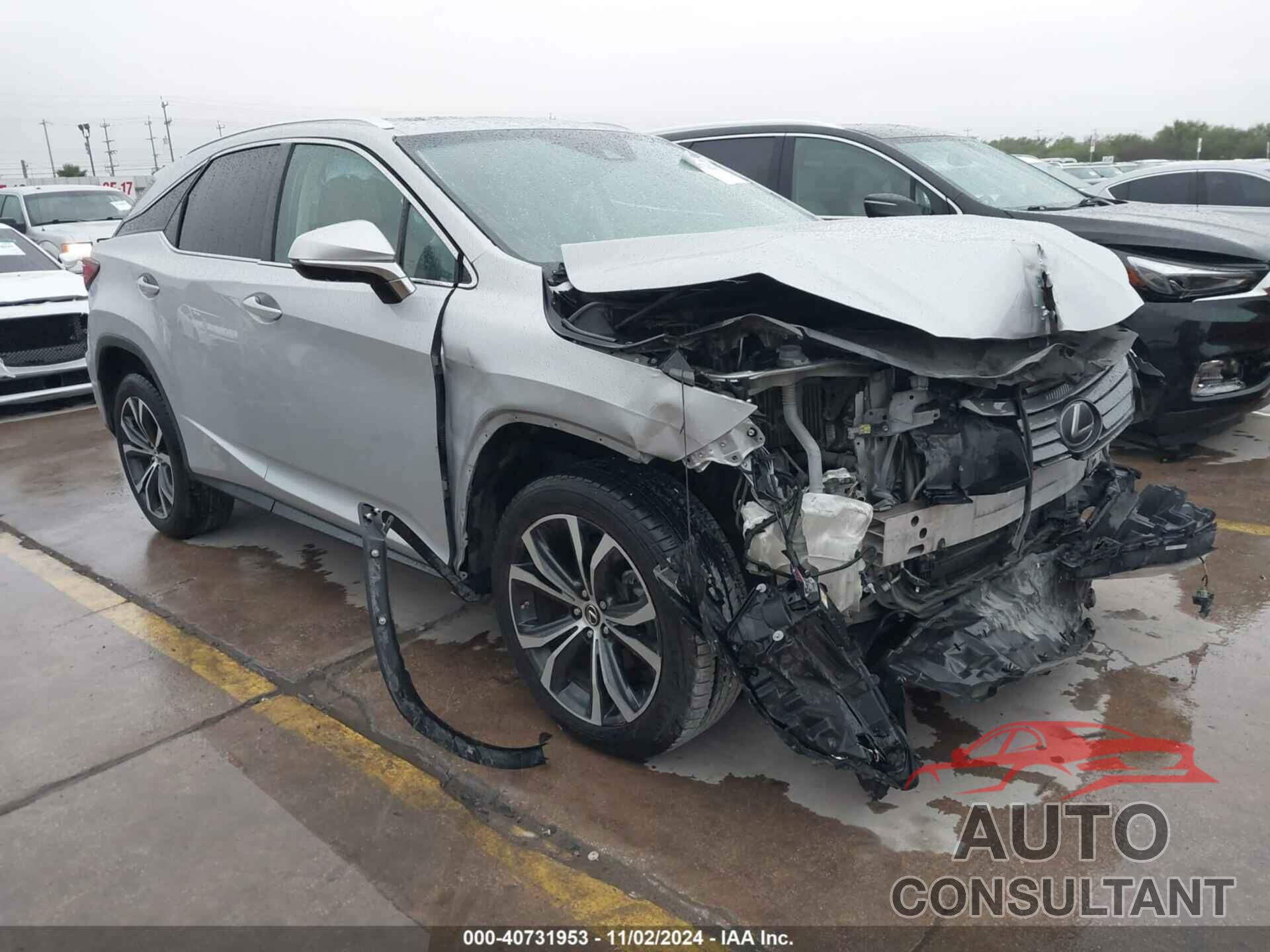 LEXUS RX 350 2019 - 2T2ZZMCA1KC127319