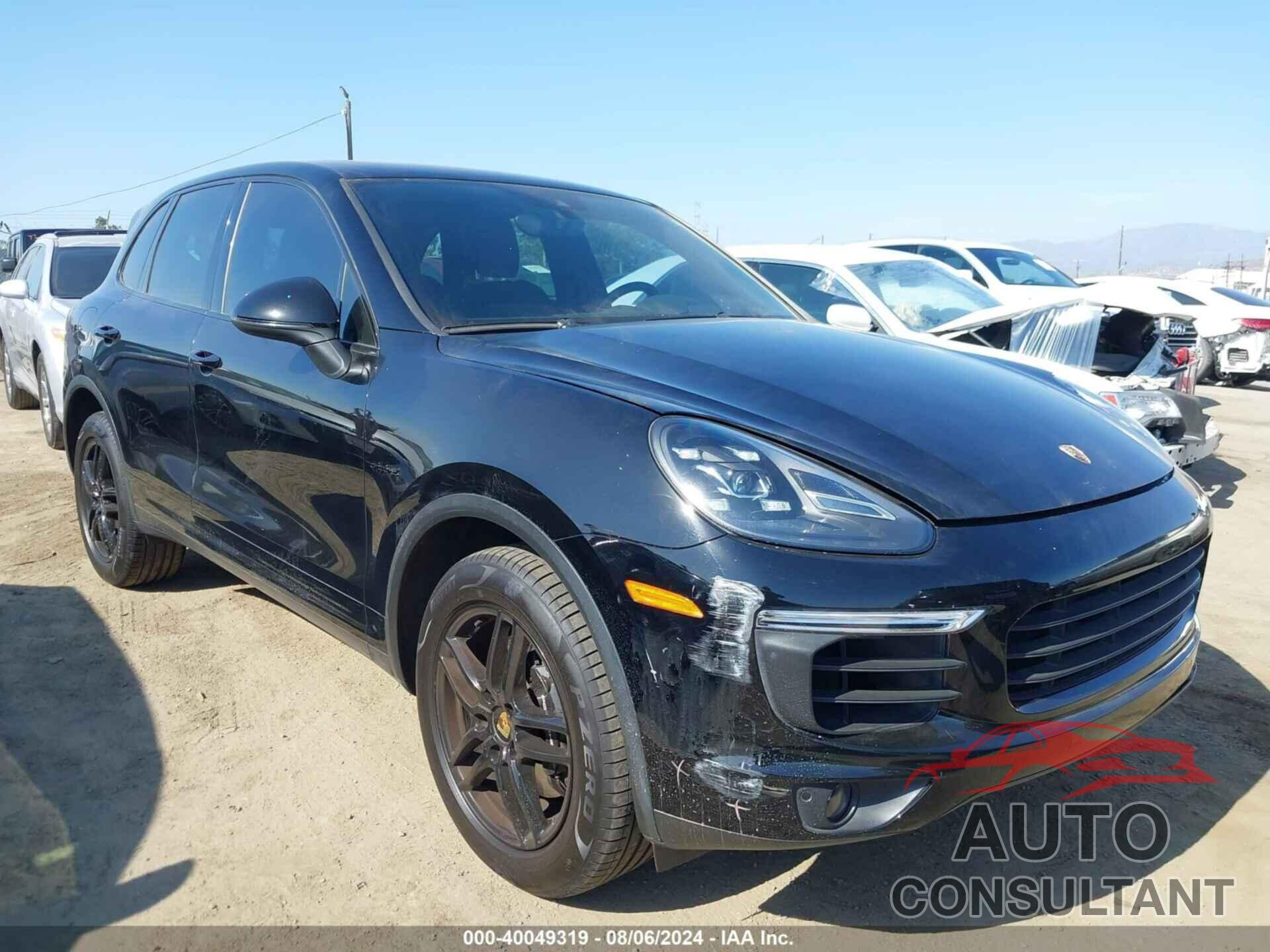 PORSCHE CAYENNE E-HYBRID 2016 - WP1AE2A20GLA64581