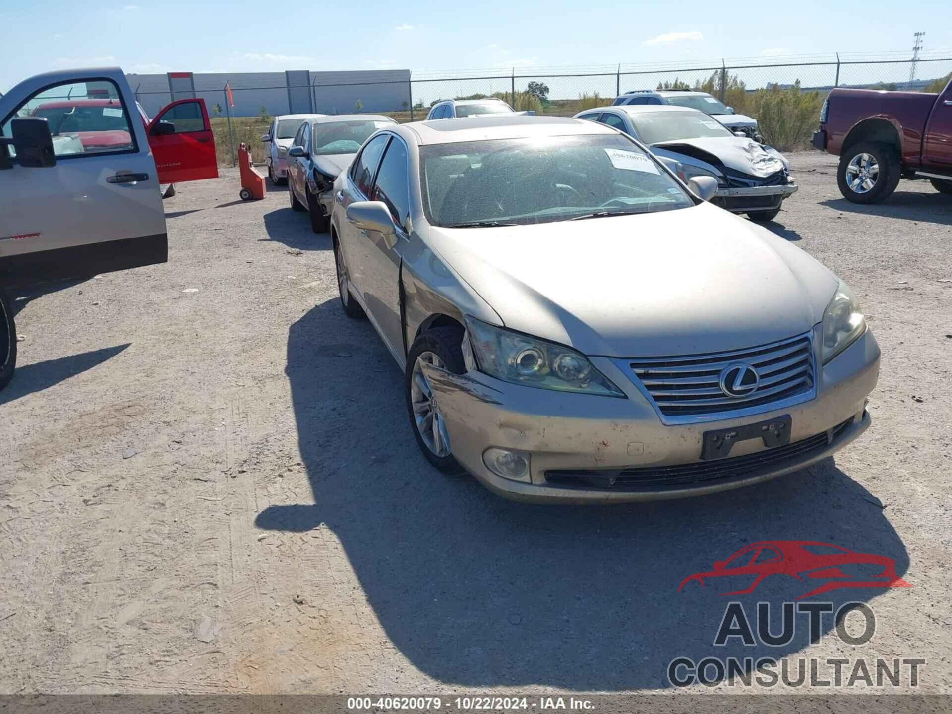 LEXUS ES 350 2012 - JTHBK1EG6C2512514