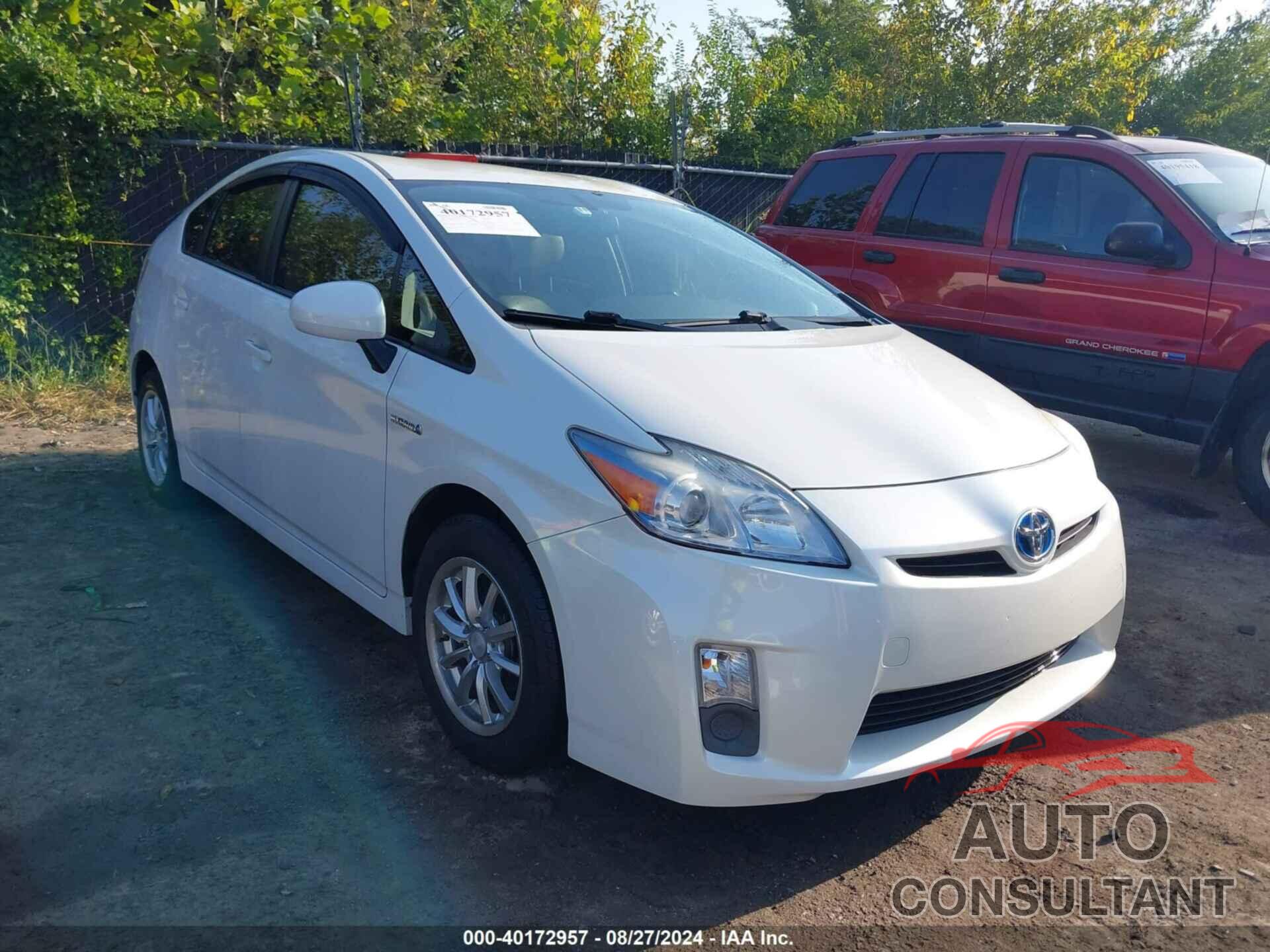 TOYOTA PRIUS 2010 - JTDKN3DU4A0019581