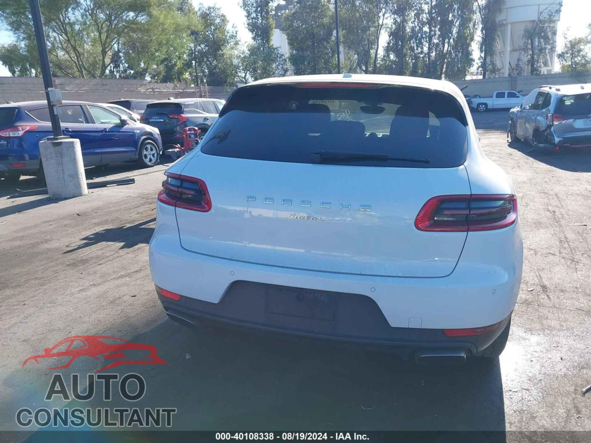 PORSCHE MACAN 2018 - WP1AA2A59JLB02189