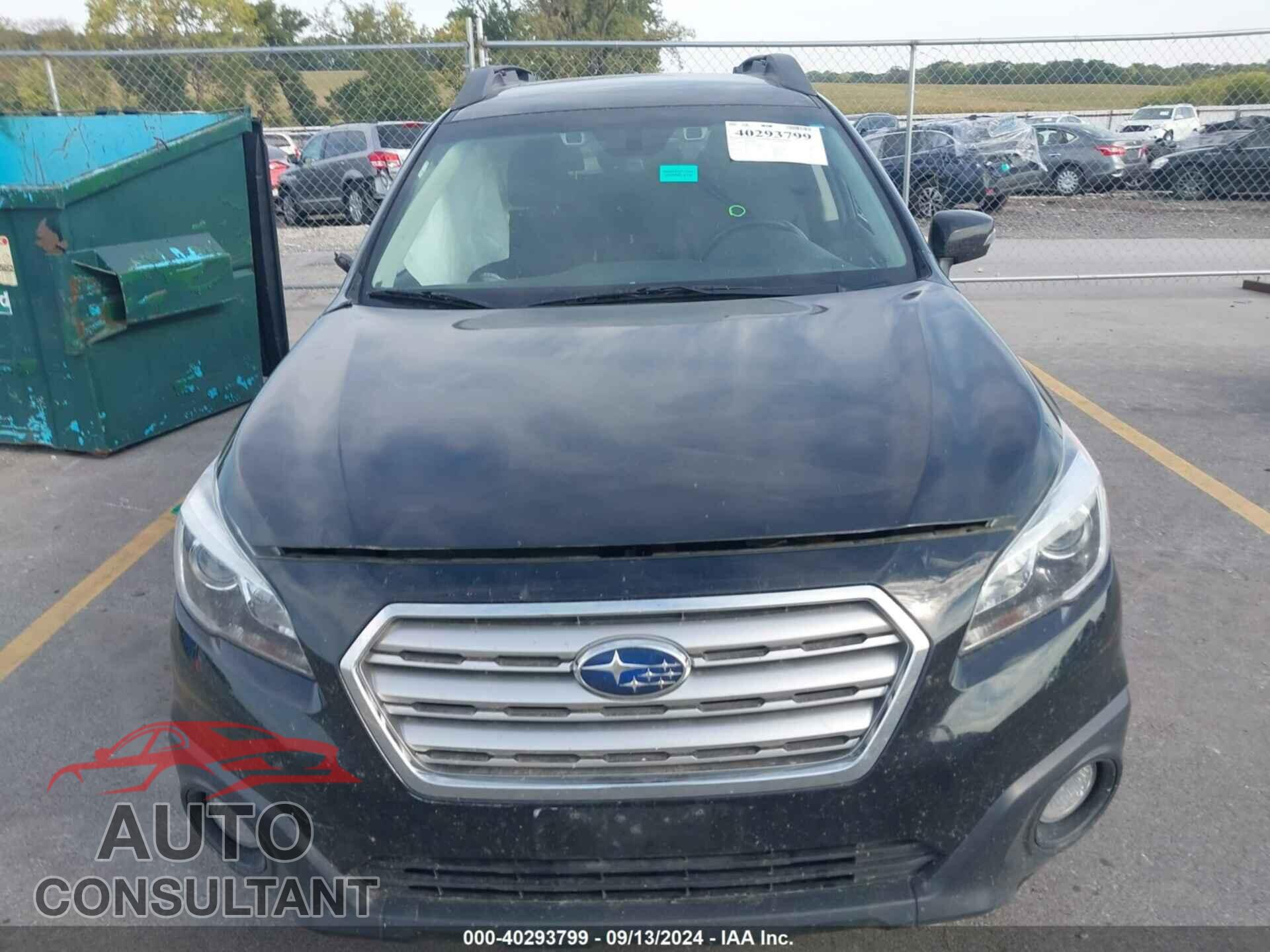 SUBARU OUTBACK 2017 - 4S4BSAFC2H3354036