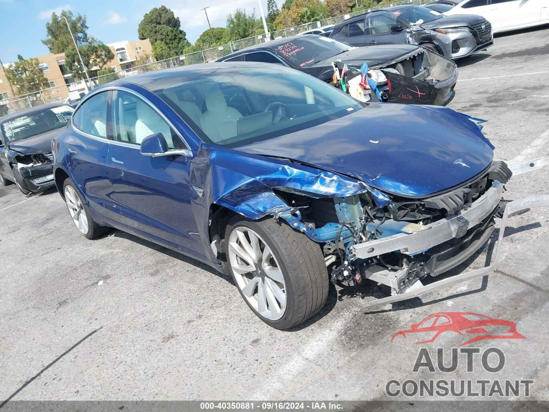 TESLA MODEL 3 2019 - 5YJ3E1EA5KF432089