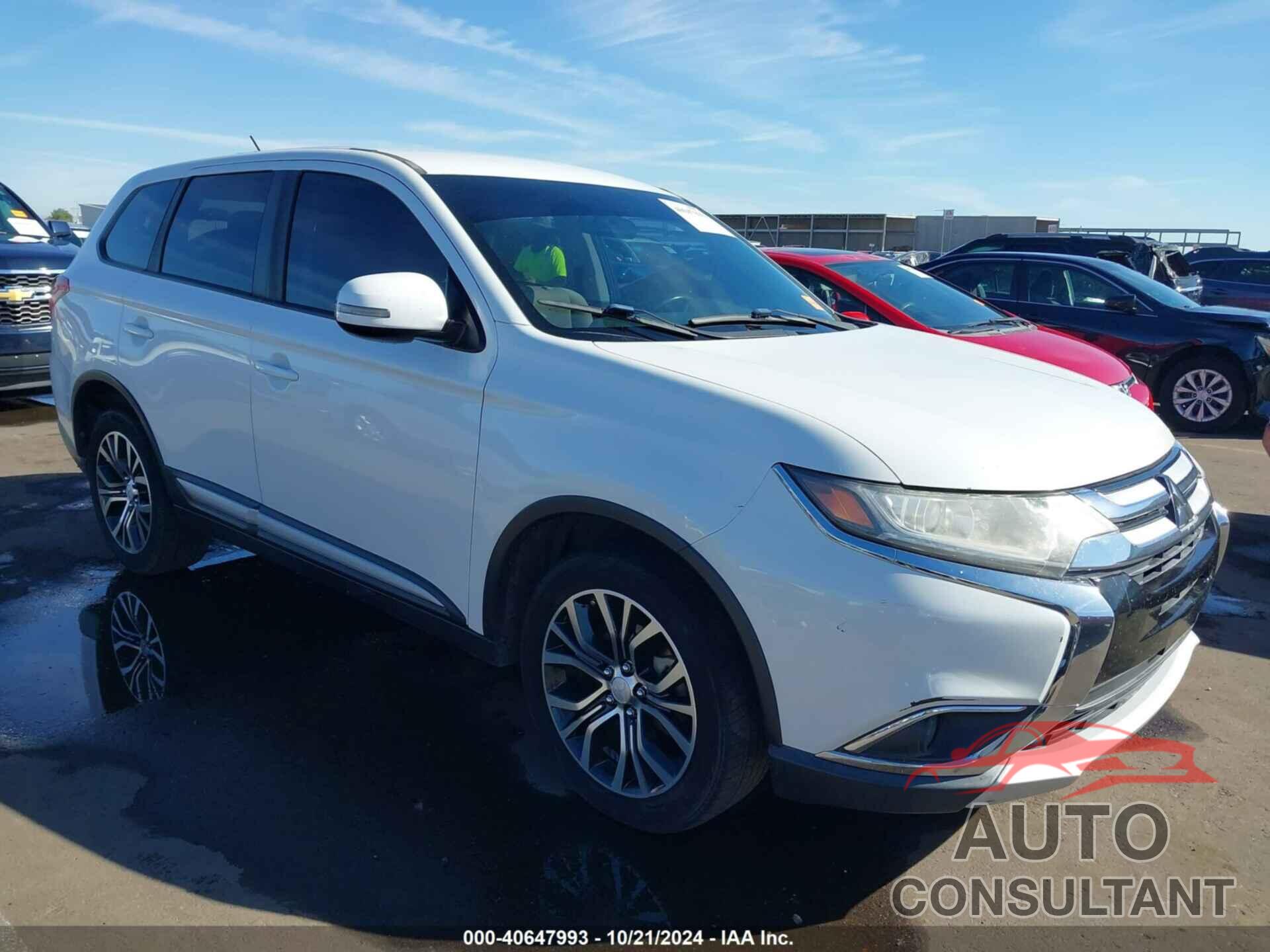 MITSUBISHI OUTLANDER 2016 - JA4AD3A32GZ009463