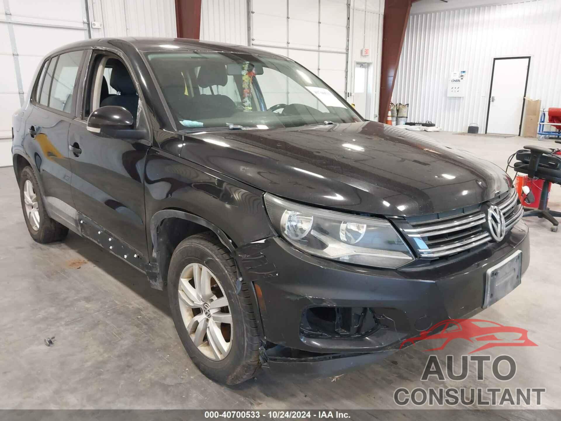 VOLKSWAGEN TIGUAN 2013 - WVGBV7AX4DW504175