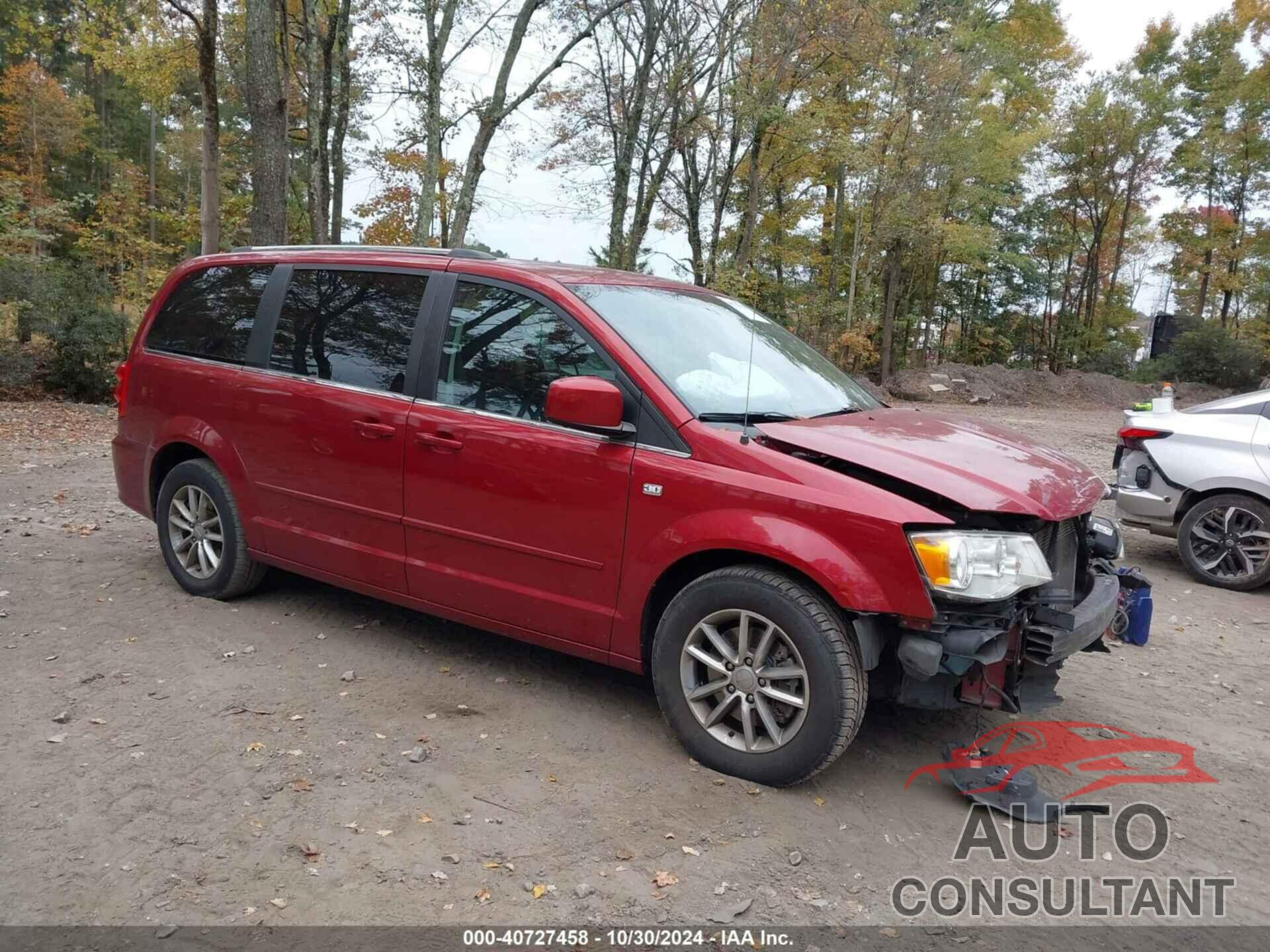 DODGE GRAND CARAVAN 2014 - 2C4RDGCG2ER407246