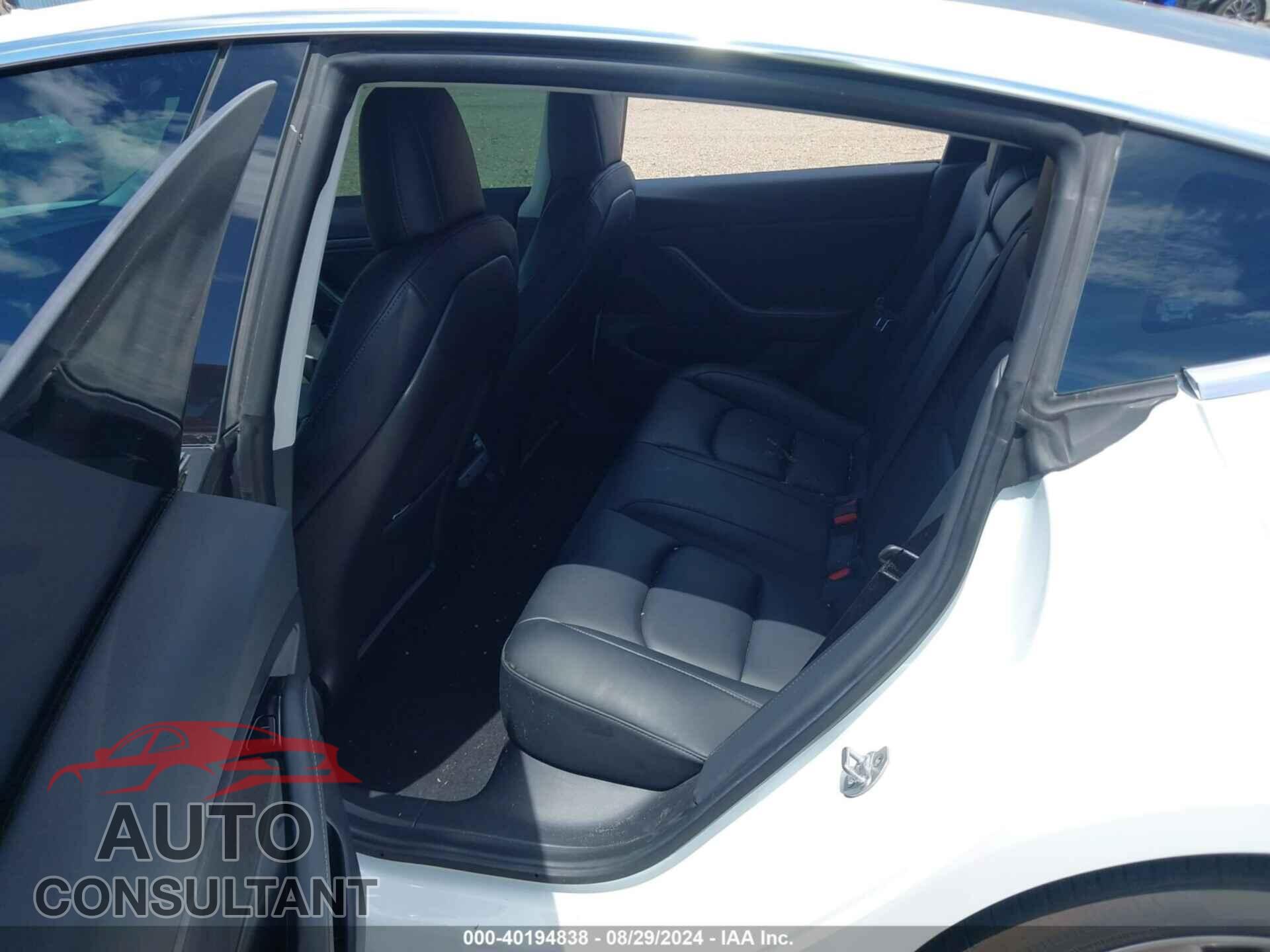 TESLA MODEL 3 2020 - 5YJ3E1EA6LF598820