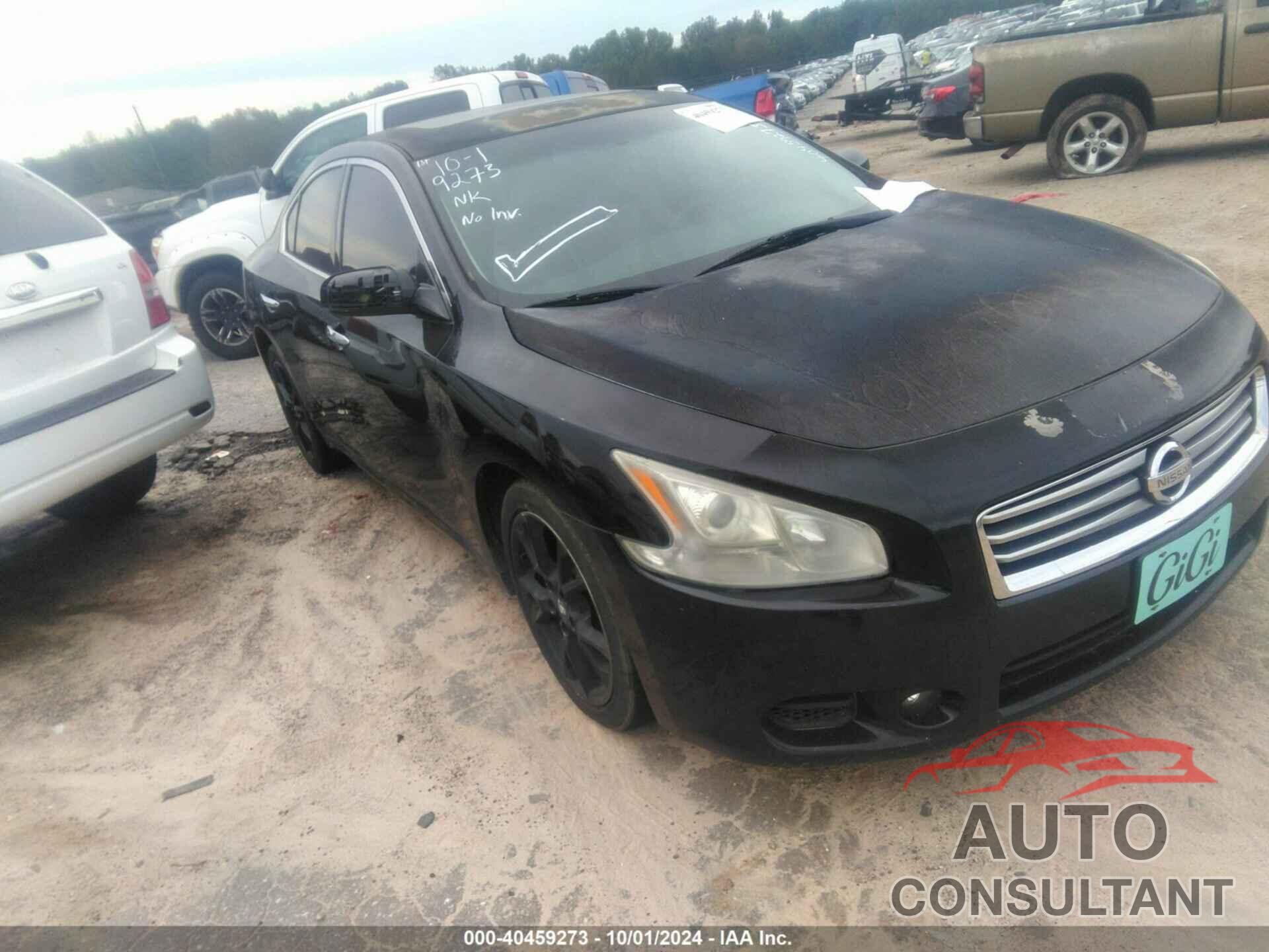 NISSAN MAXIMA 2012 - 1N4AA5AP7CC808848