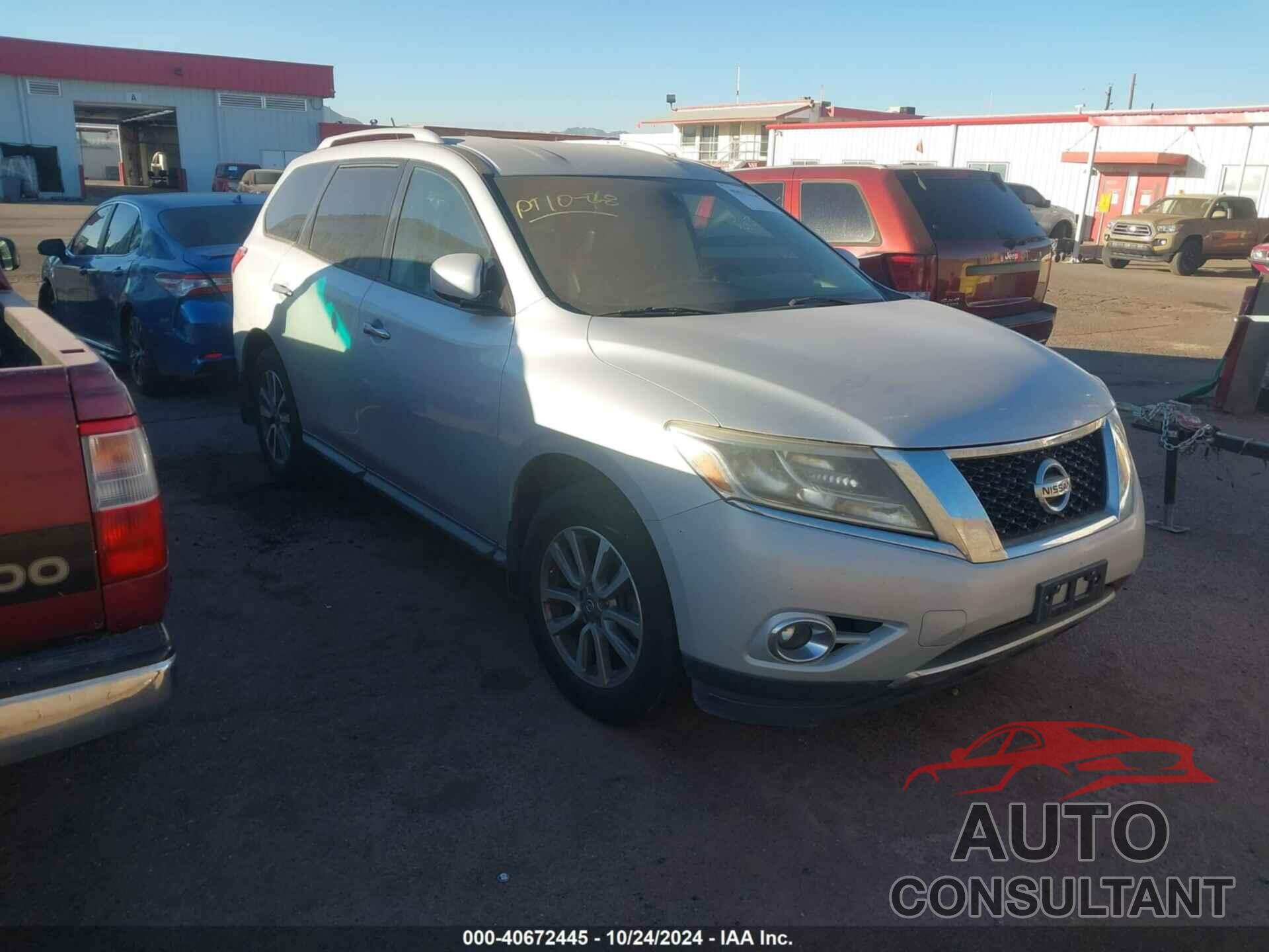 NISSAN PATHFINDER 2013 - 5N1AR2MN7DC629511