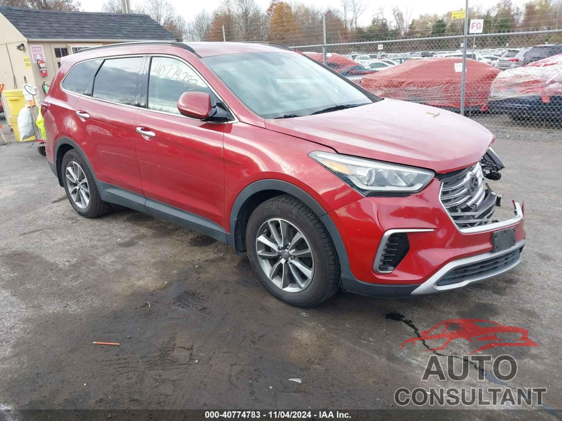 HYUNDAI SANTA FE 2017 - KM8SMDHF7HU191817