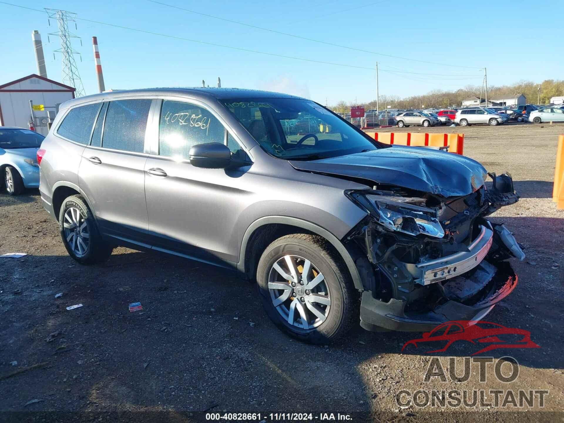 HONDA PILOT 2019 - 5FNYF6H56KB021136