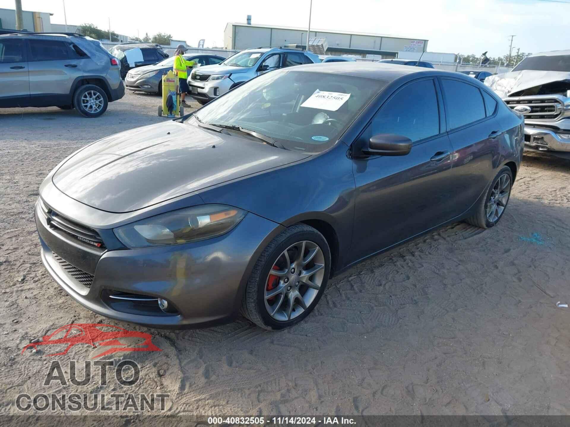 DODGE DART 2014 - 1C3CDFBB3ED862037