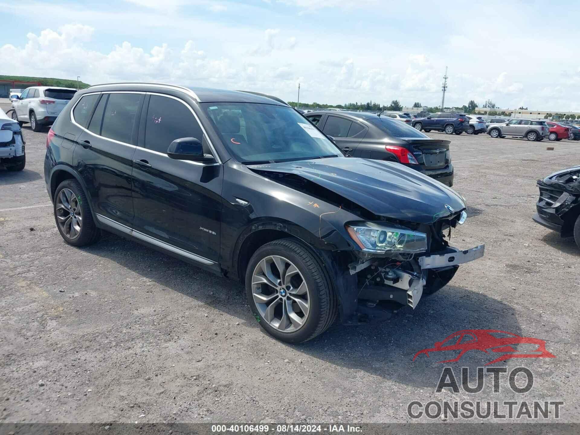 BMW X3 2017 - 5UXWX9C38H0W73144