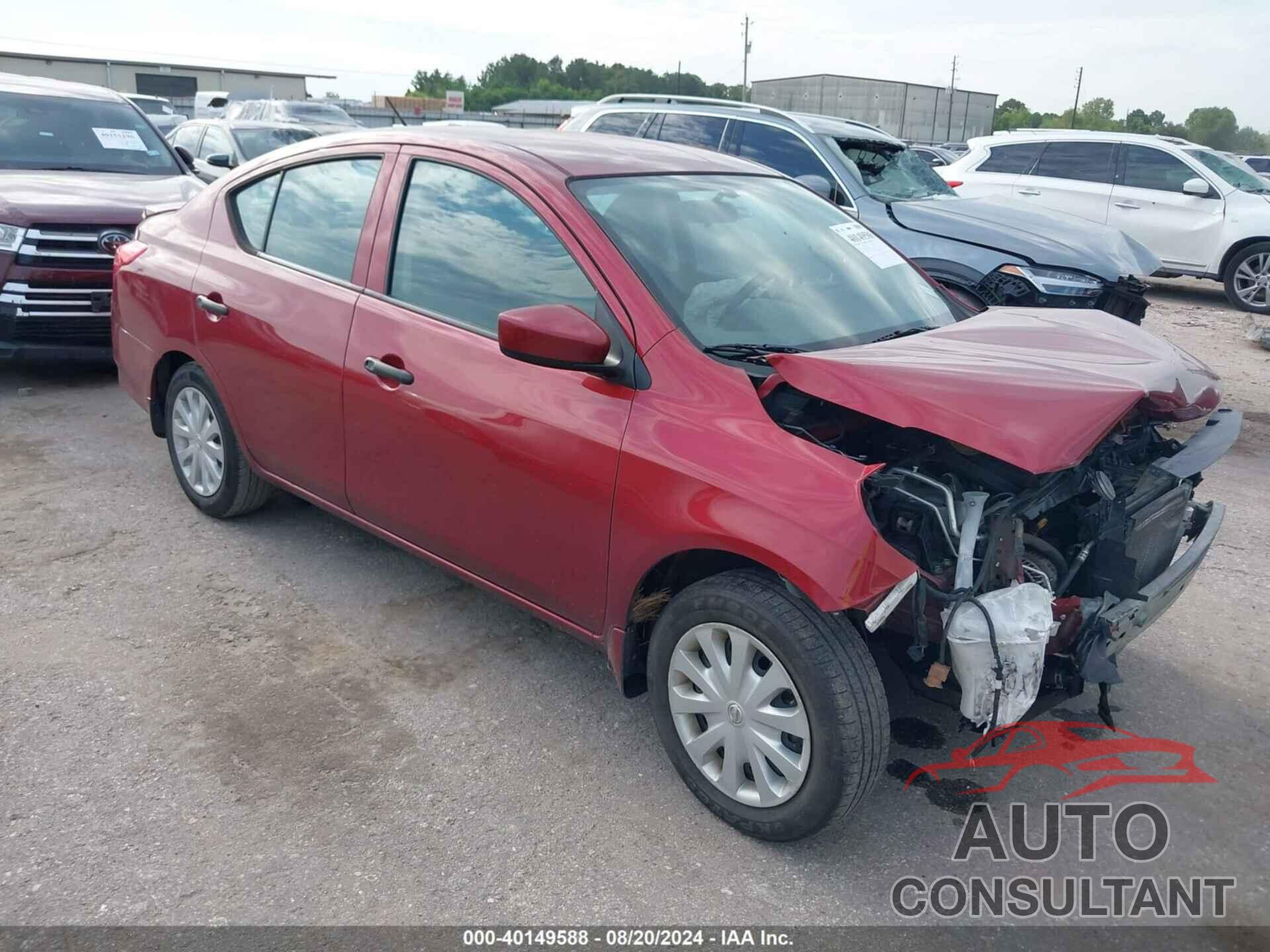 NISSAN VERSA 2017 - 3N1CN7AP6HL829899