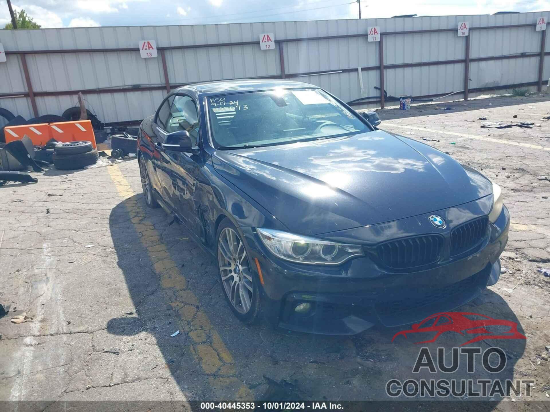 BMW 428I 2016 - WBA3V7C56G5A28073