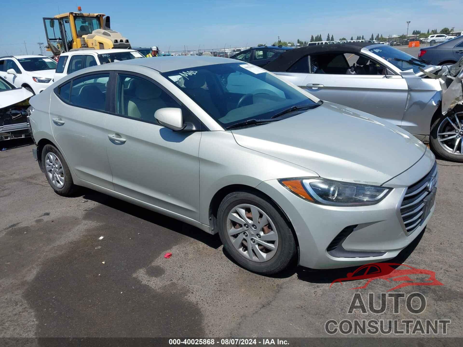 HYUNDAI ELANTRA 2017 - 5NPD74LF0HH153447