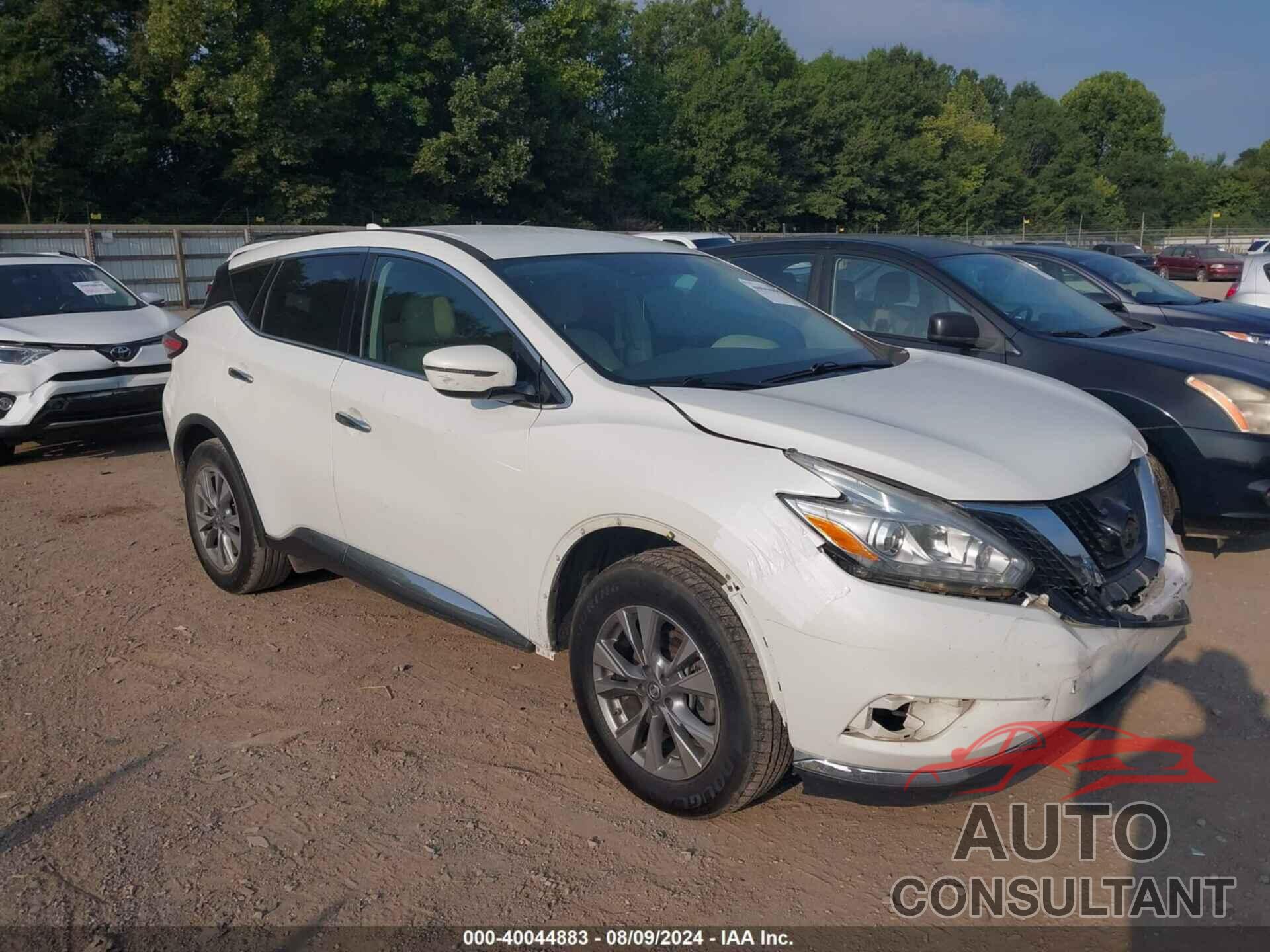 NISSAN MURANO 2017 - 5N1AZ2MG6HN119176