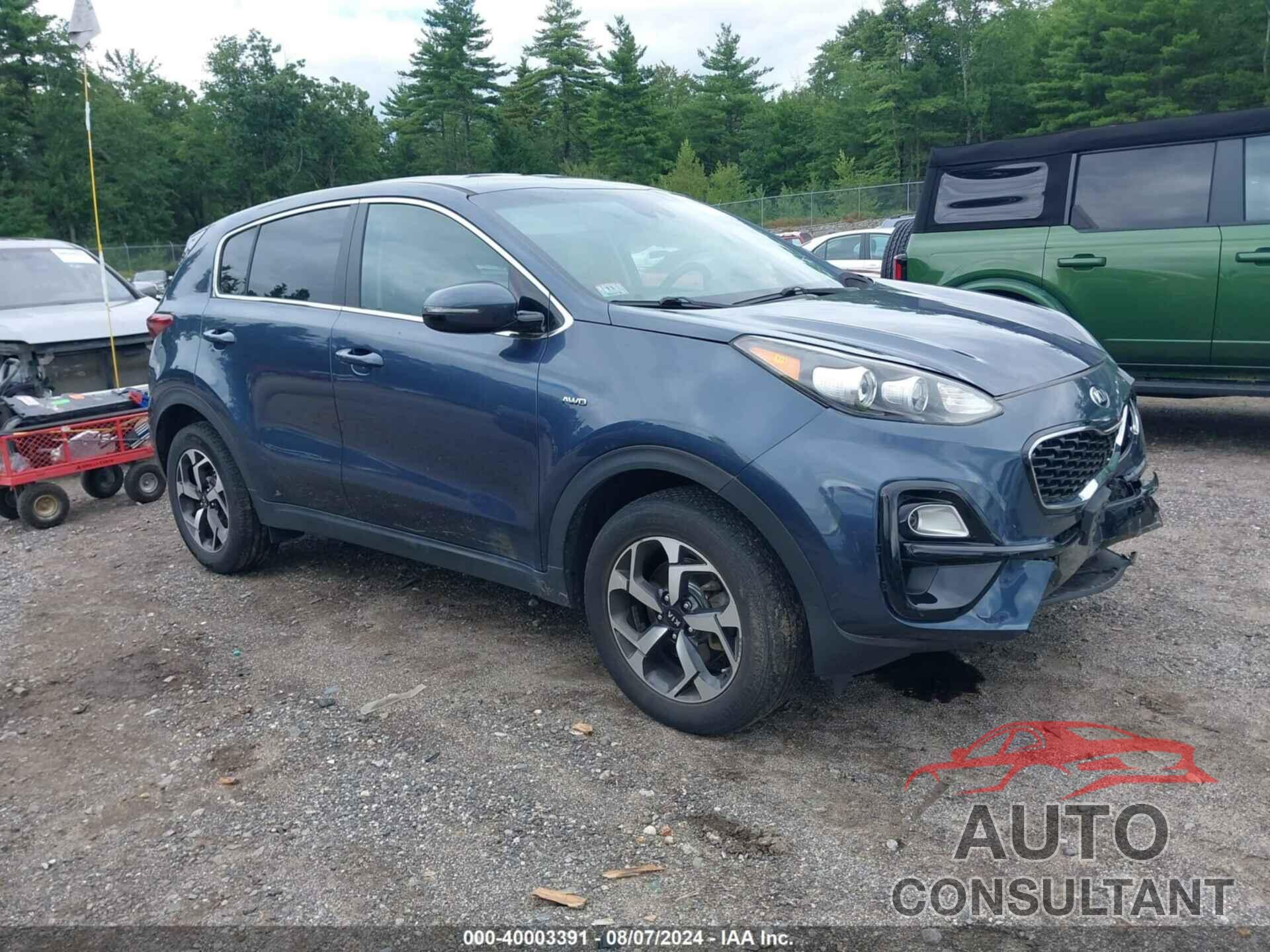 KIA SPORTAGE 2021 - KNDPMCAC1M7881446