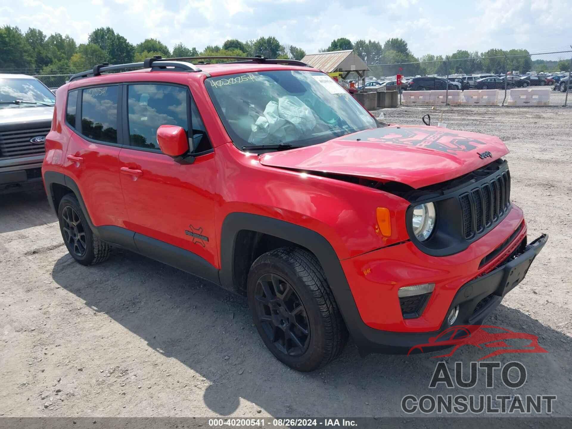 JEEP RENEGADE 2019 - ZACNJBBB4KPK88323