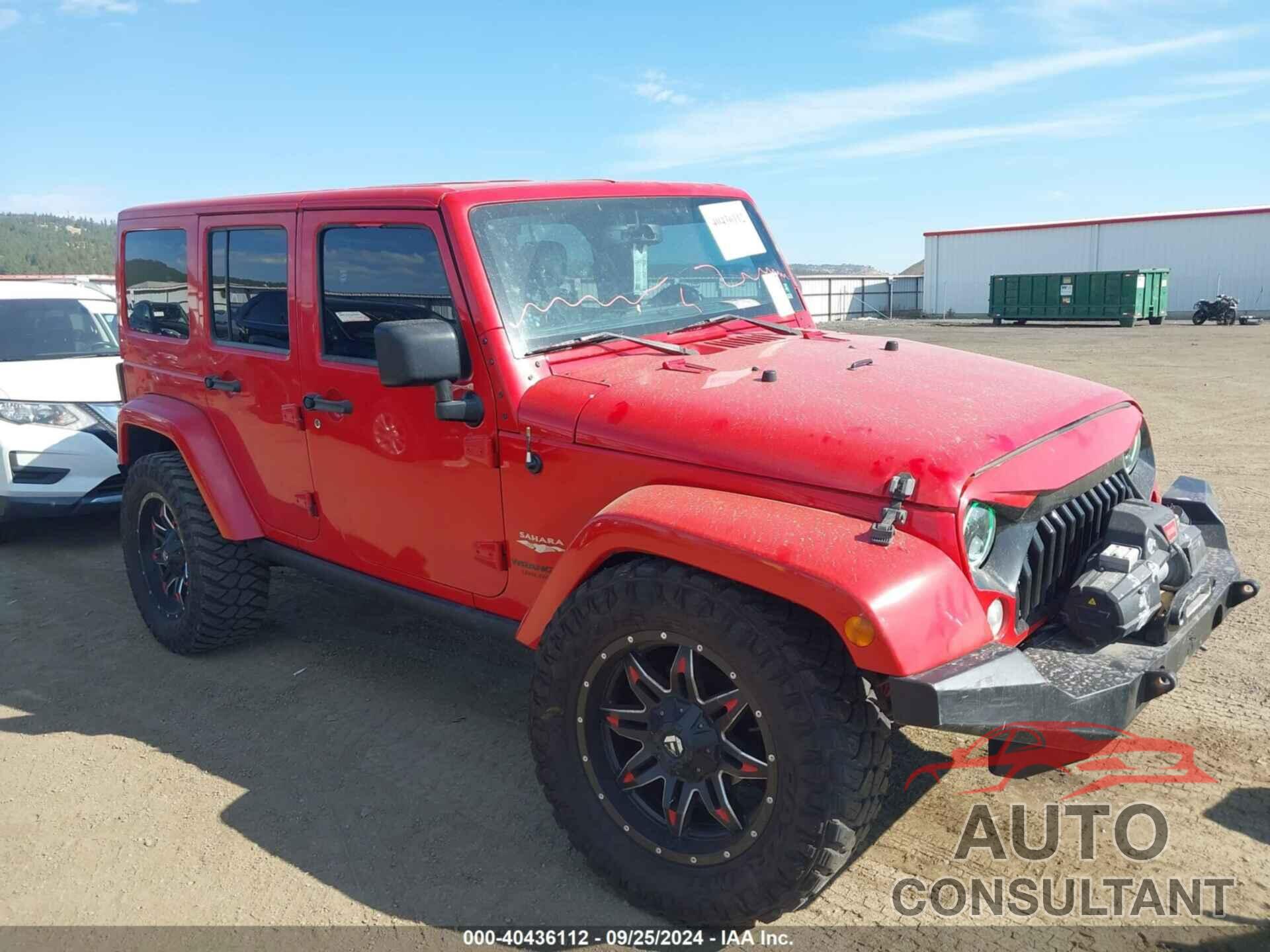 JEEP WRANGLER UNLIMITED 2014 - 1C4BJWEG2EL264017