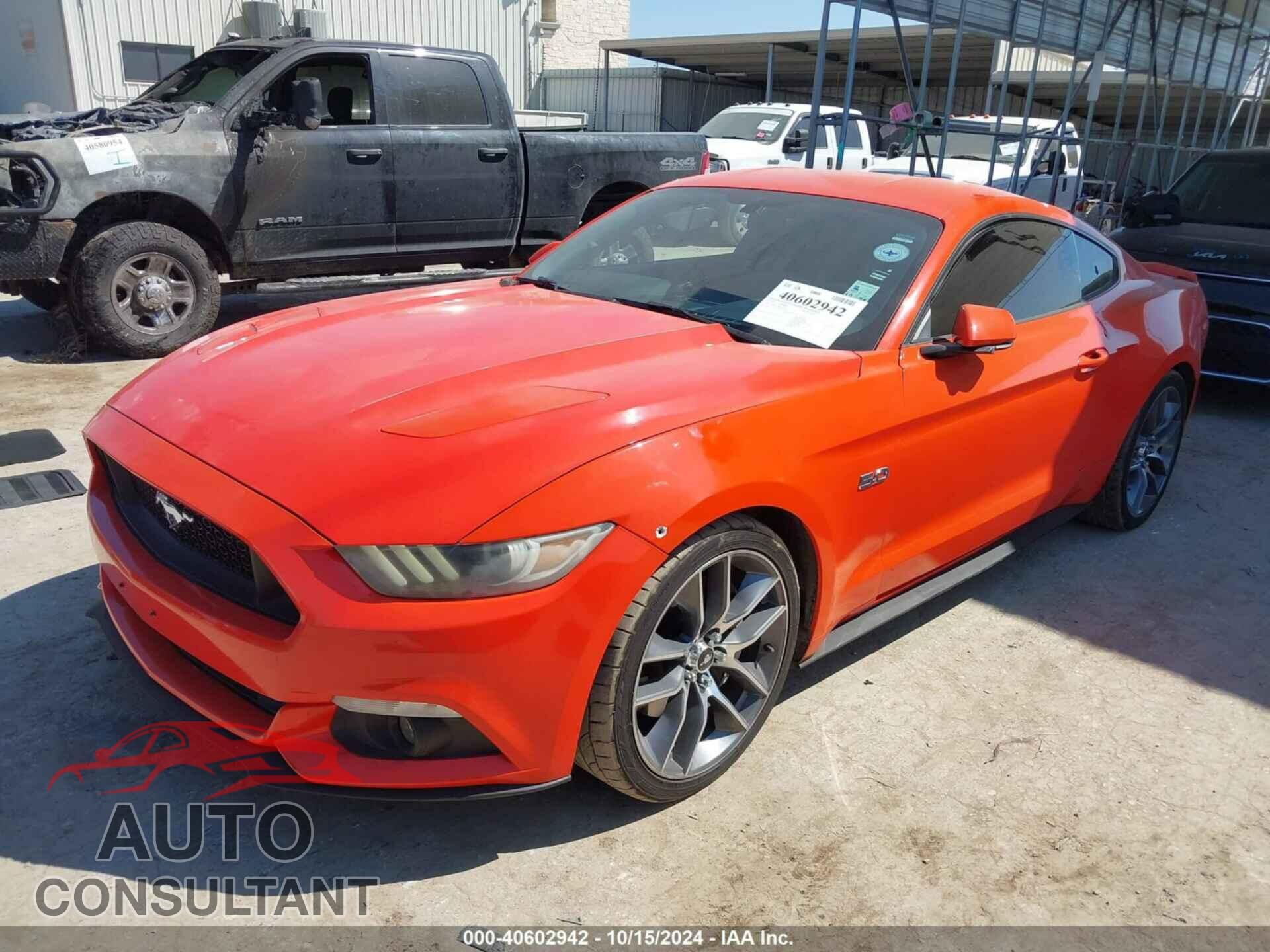 FORD MUSTANG 2015 - 1FA6P8CF4F5310013