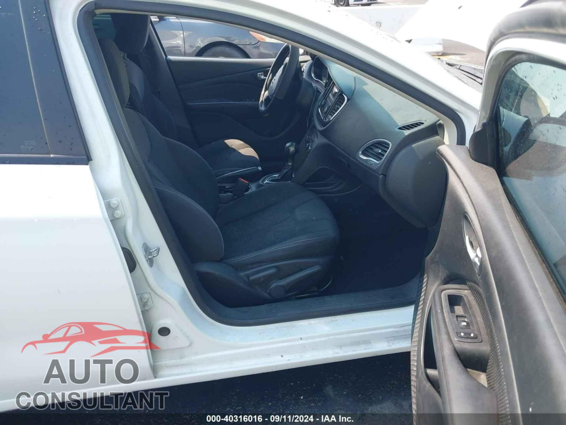 DODGE DART 2016 - 1C3CDFBB2GD551122