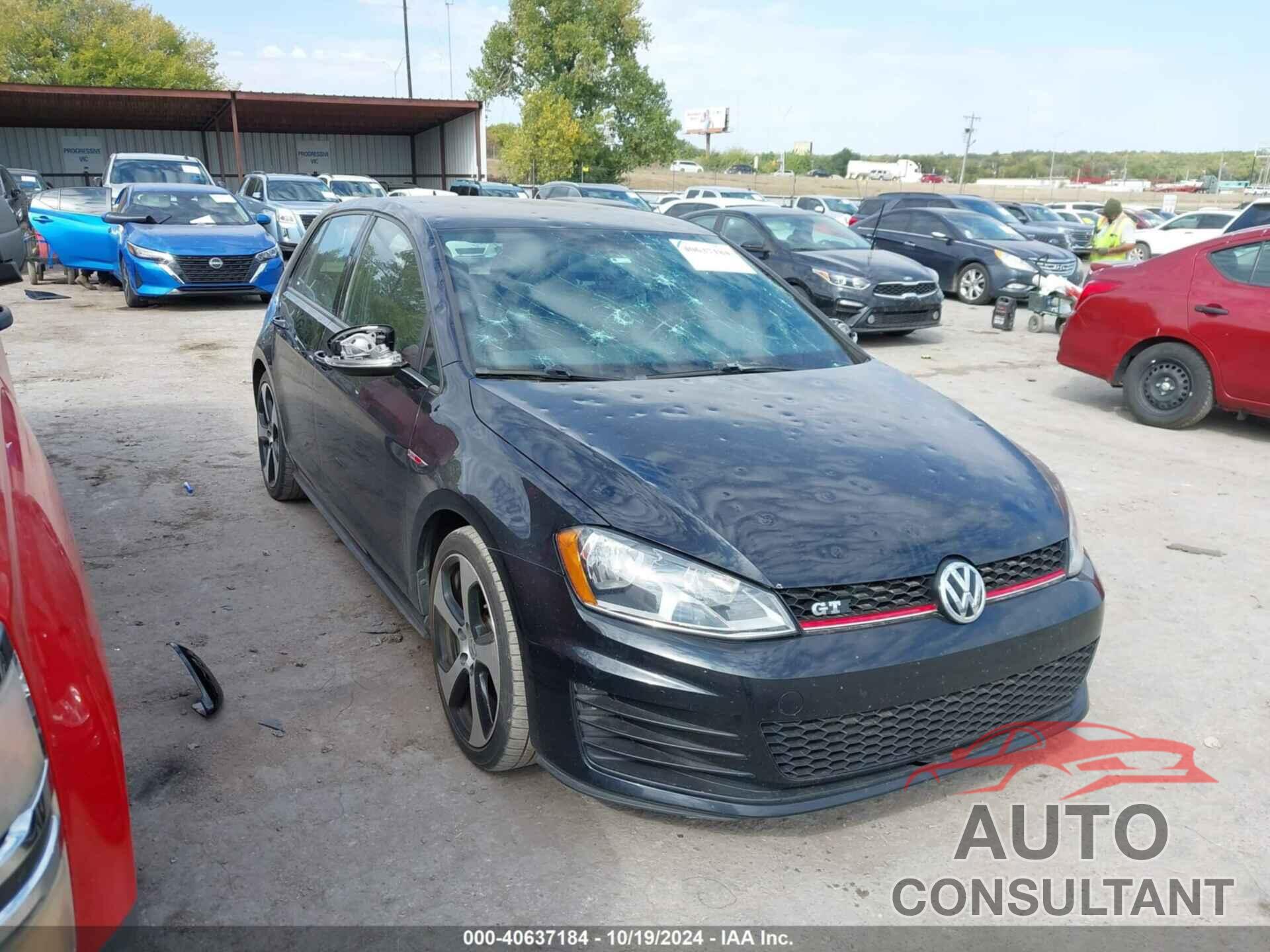 VOLKSWAGEN GOLF GTI 2017 - 3VW4T7AU1HM018760