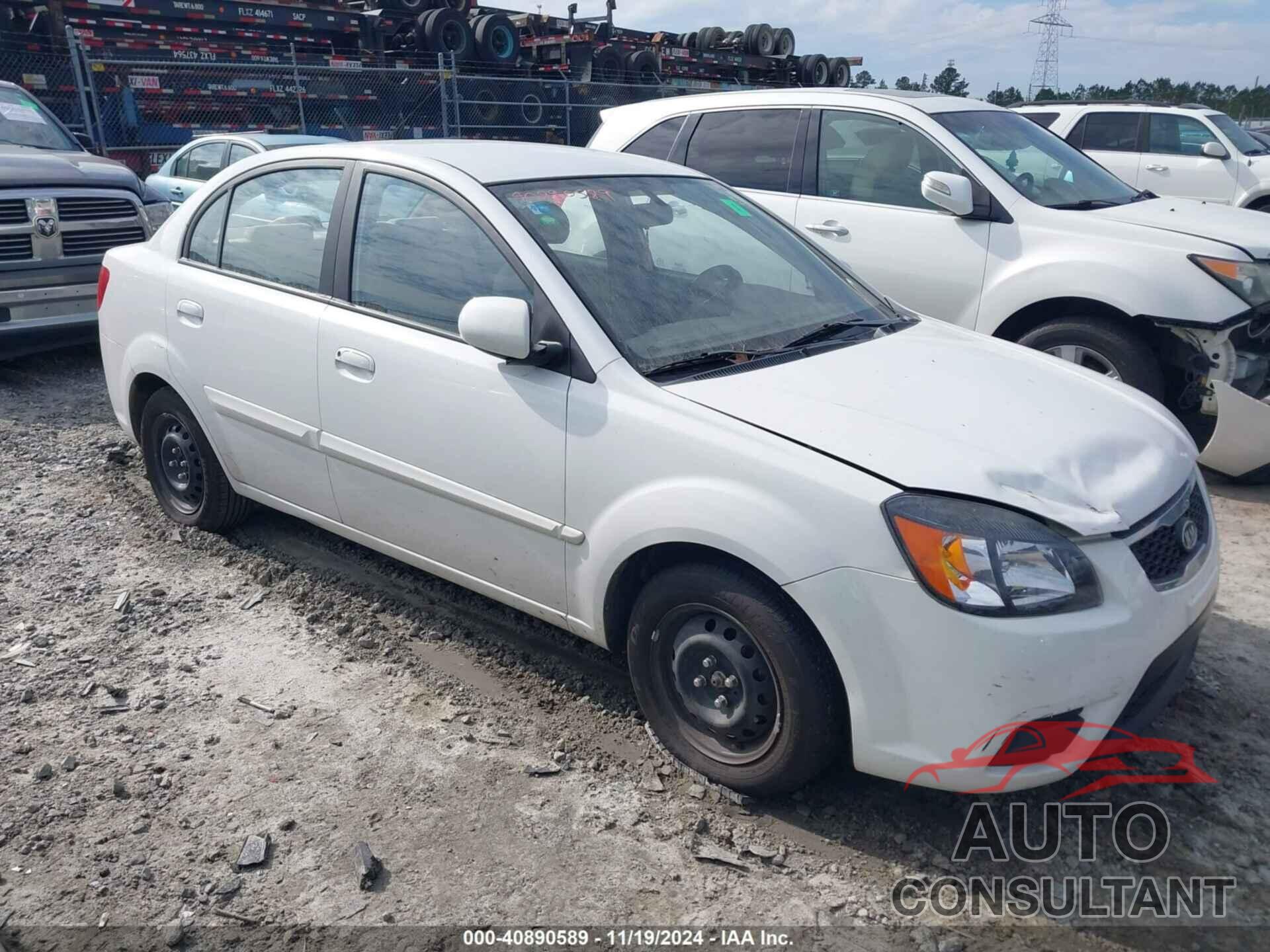 KIA RIO 2010 - KNADH4A37A6613688