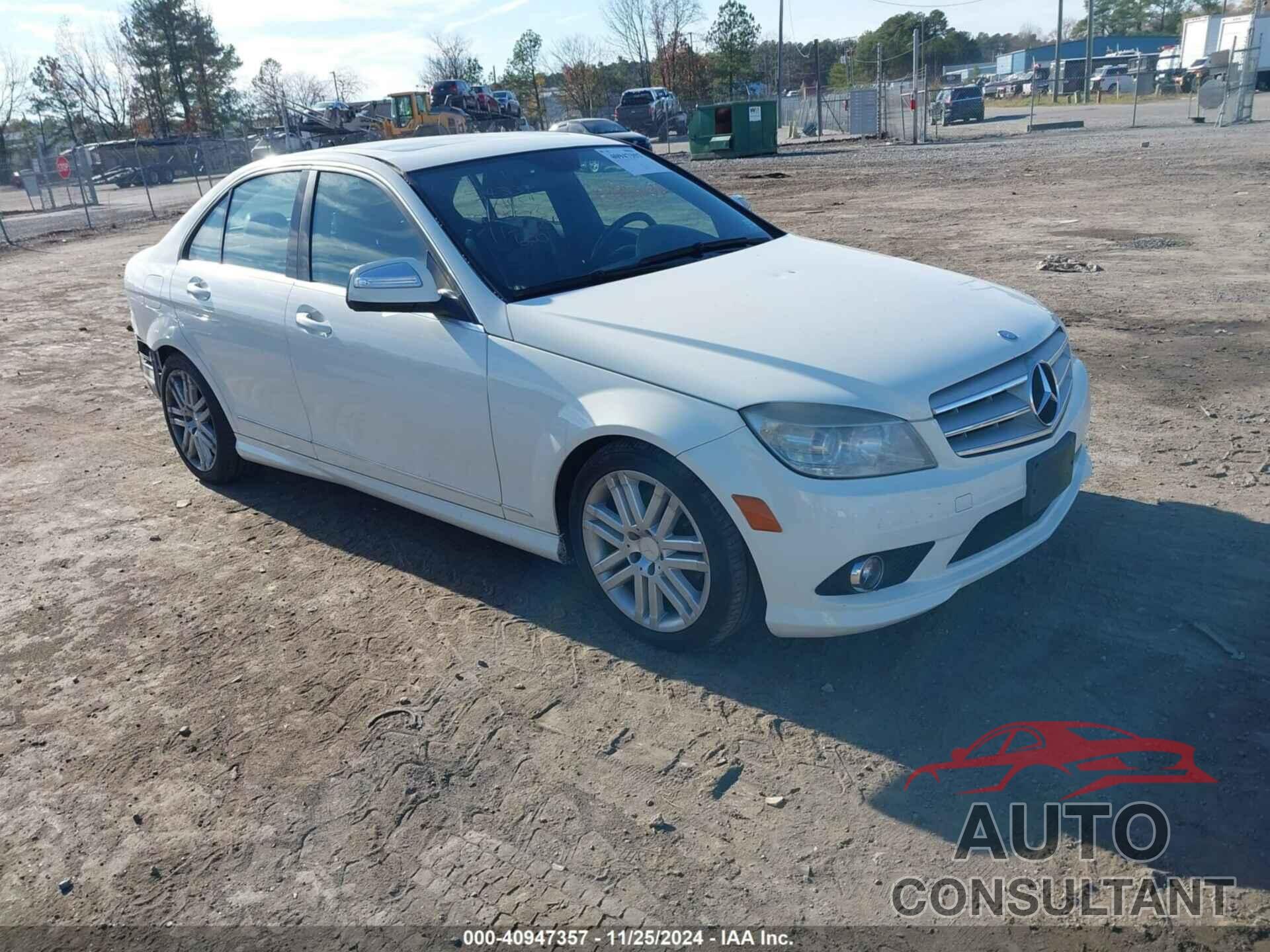 MERCEDES-BENZ C 300 2009 - WDDGF81X49F247982