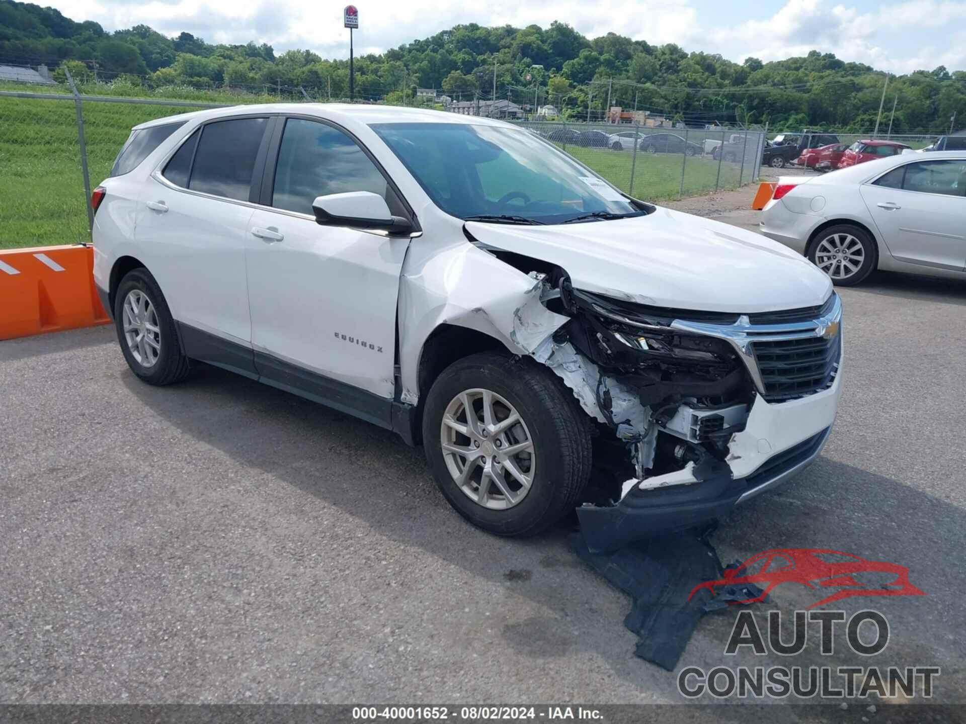 CHEVROLET EQUINOX 2022 - 3GNAXKEV3NL211209