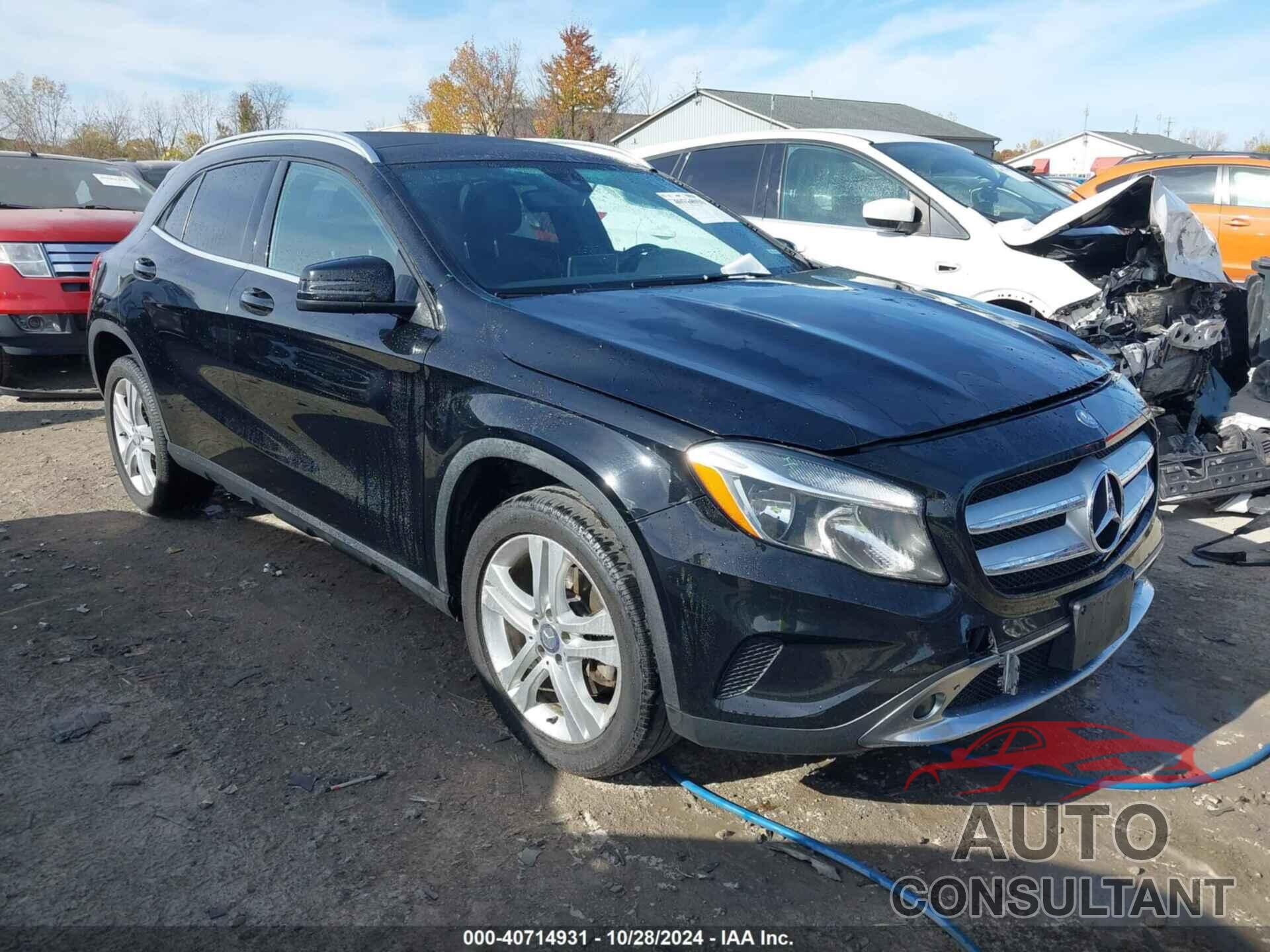 MERCEDES-BENZ GLA 250 2017 - WDCTG4GB3HJ303796