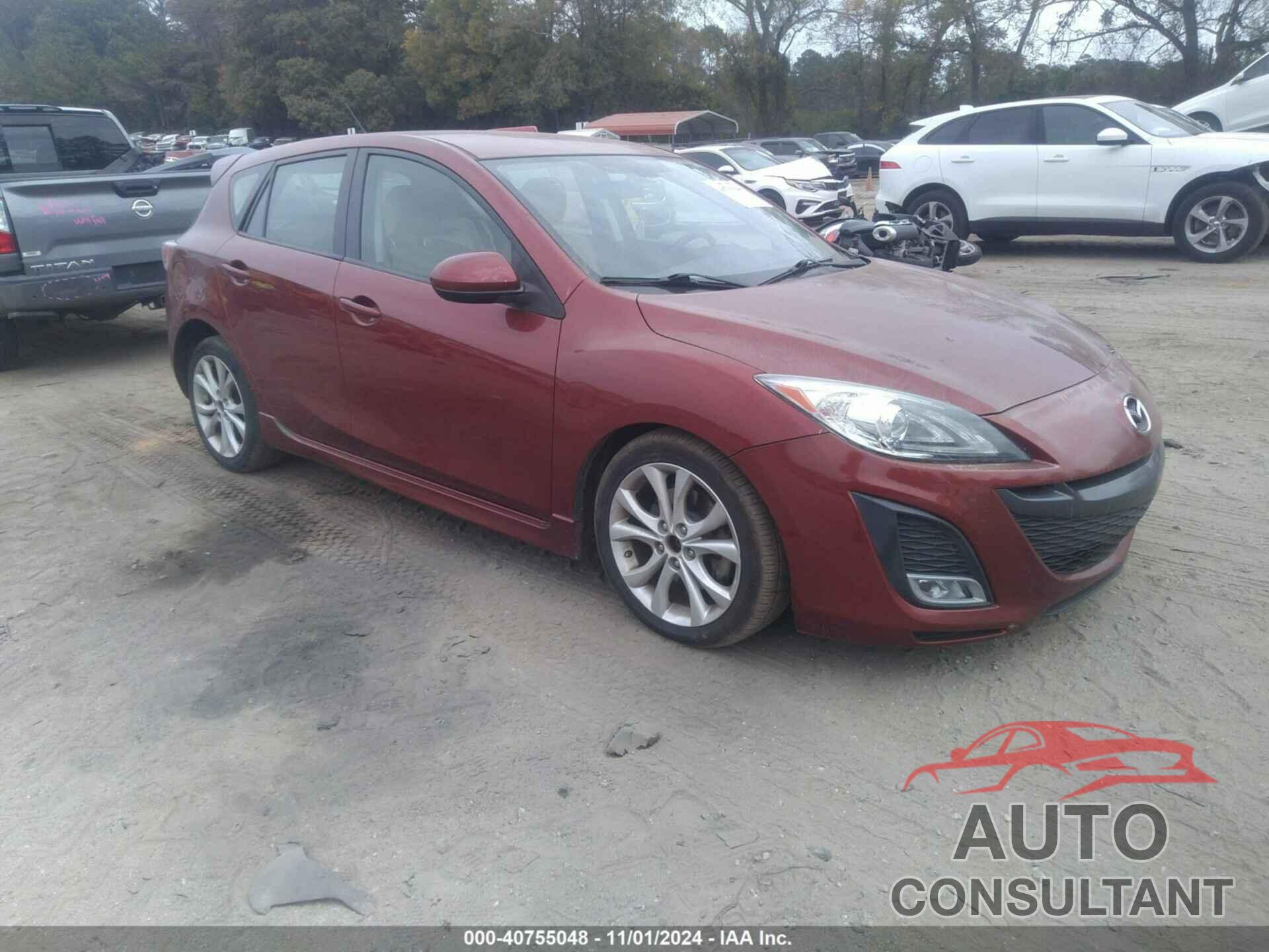 MAZDA MAZDA3 2010 - JM1BL1H58A1342734