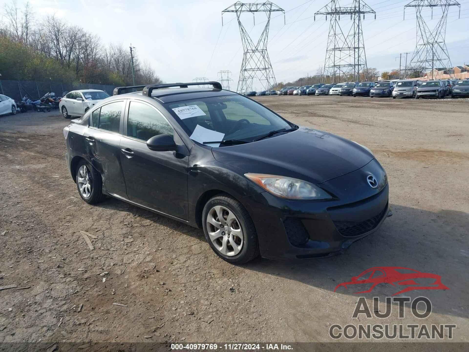 MAZDA MAZDA3 2013 - JM1BL1TF1D1719232