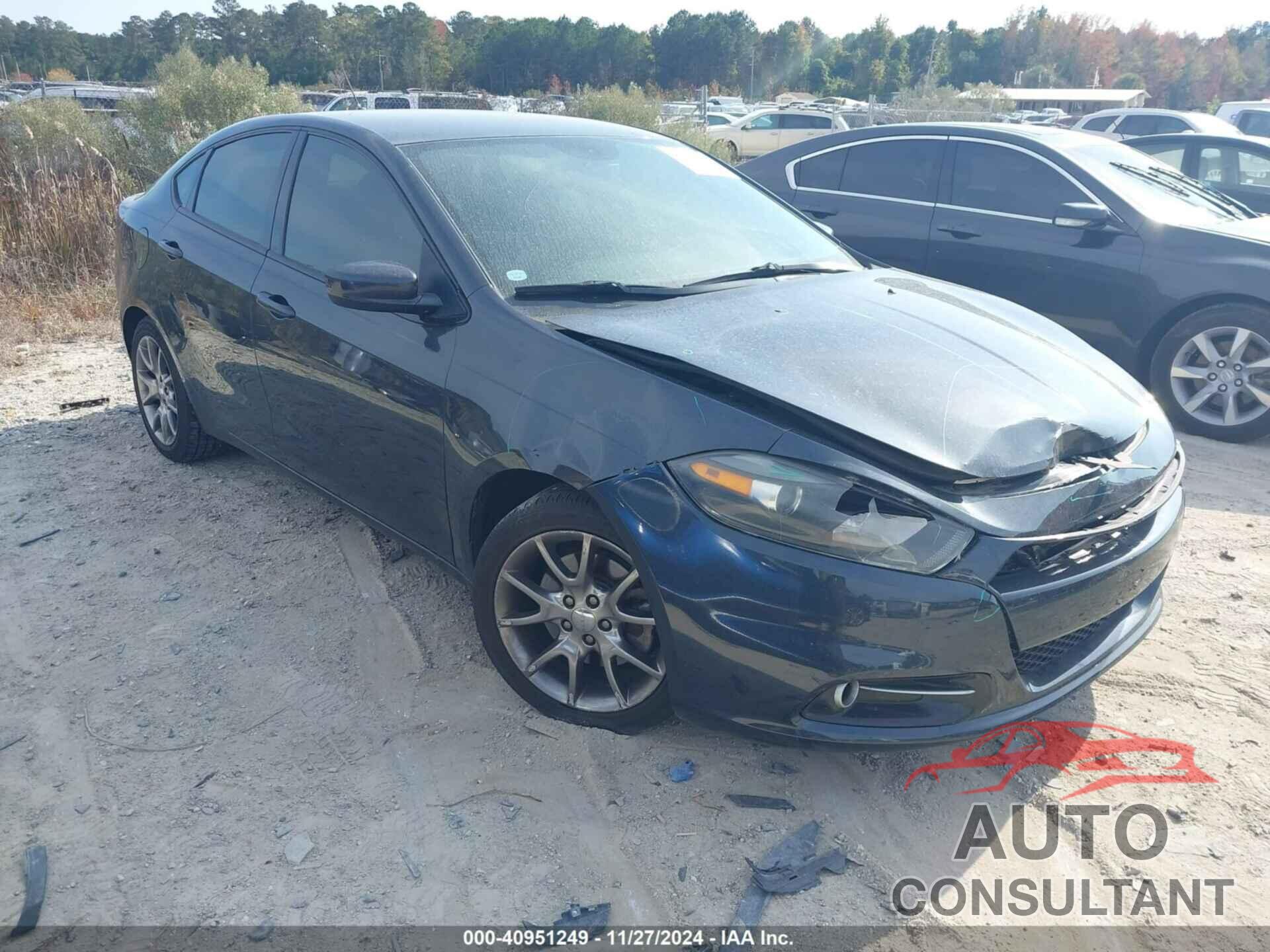 DODGE DART 2014 - 1C3CDFBB3ED671914